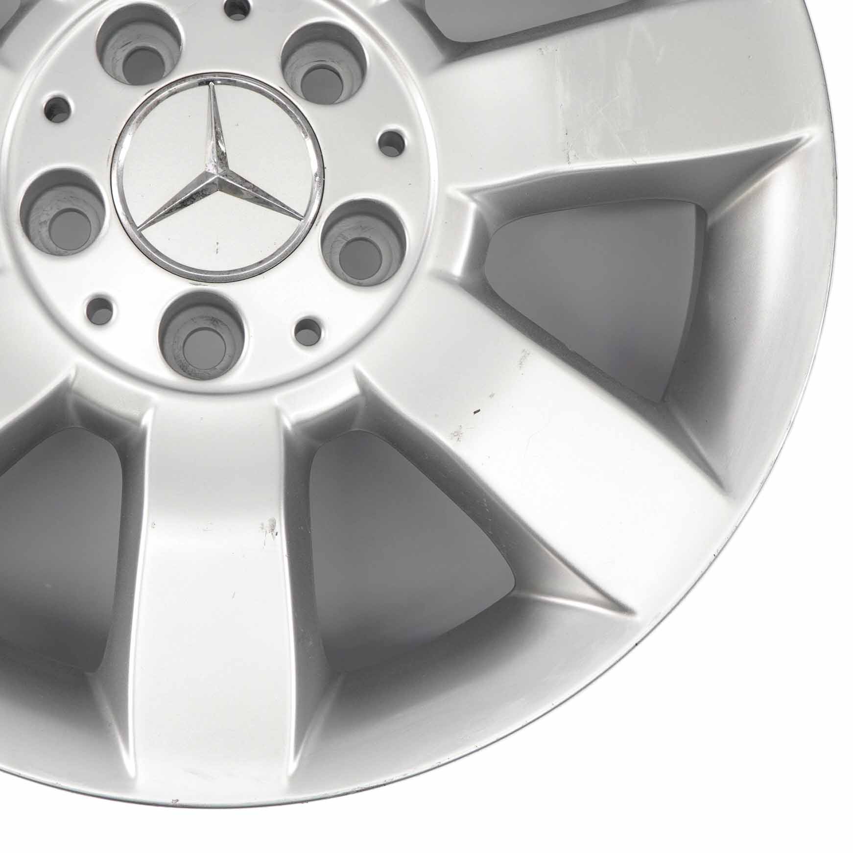 Mercedes W169 W245 Silver Alloy Wheel Rim 16" 6J ET:46 A1694011902