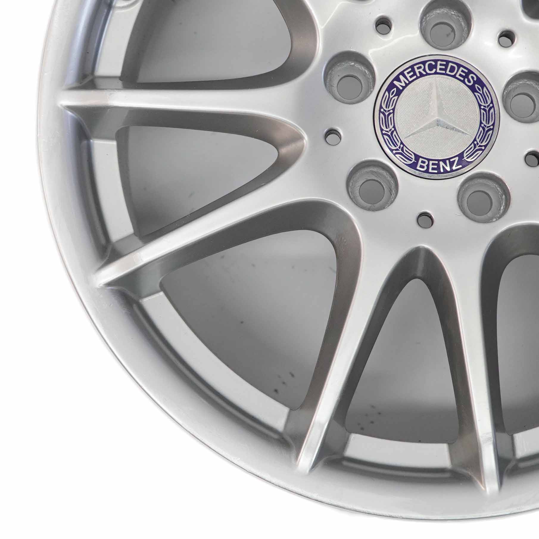 Wheel Rim Mercedes W169 W245 Silver Alloy 17" 7J ET:49 A1694012602