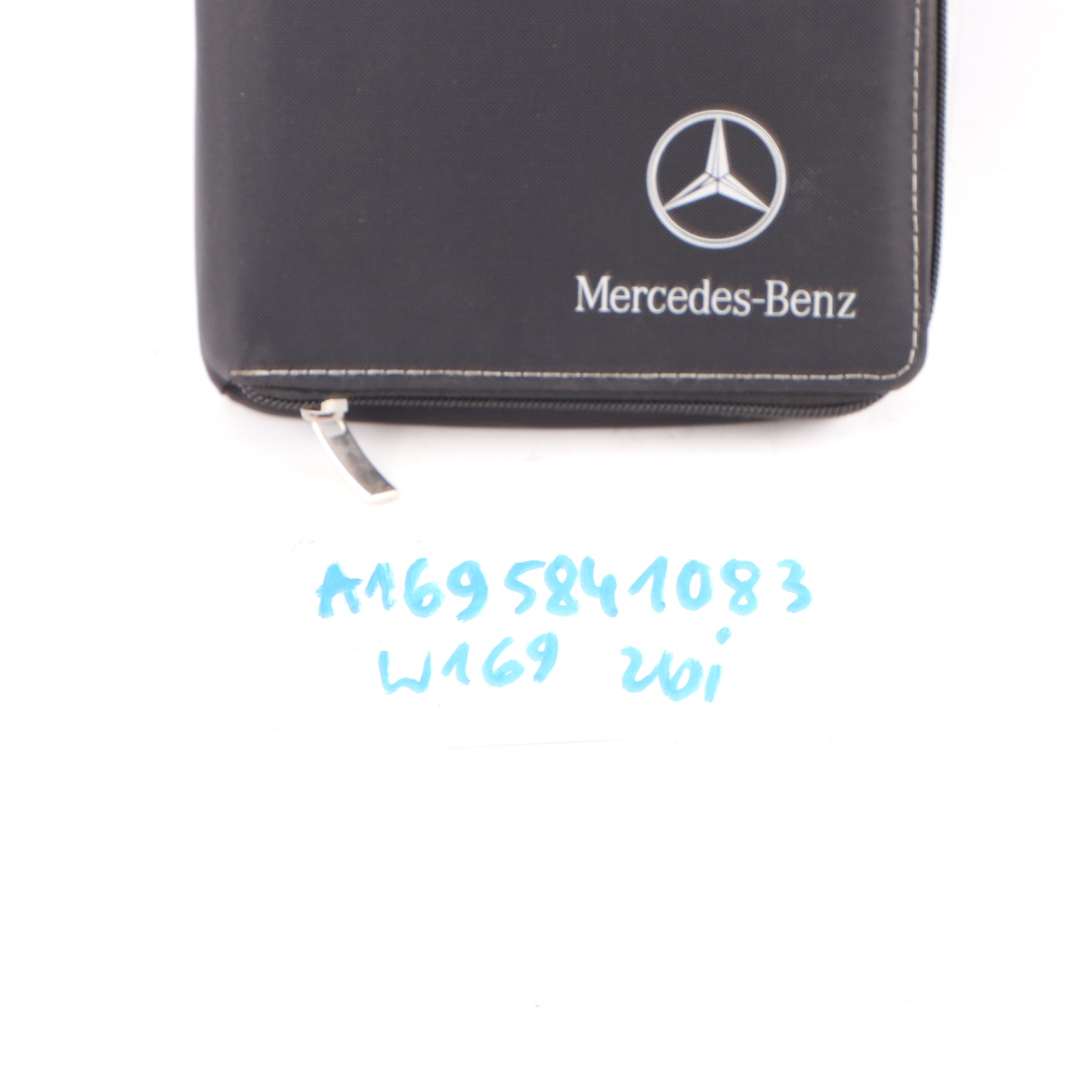 Mercedes W169 Owner's Handbook Service Booklet Slipcase Pouch Case Wallet Set