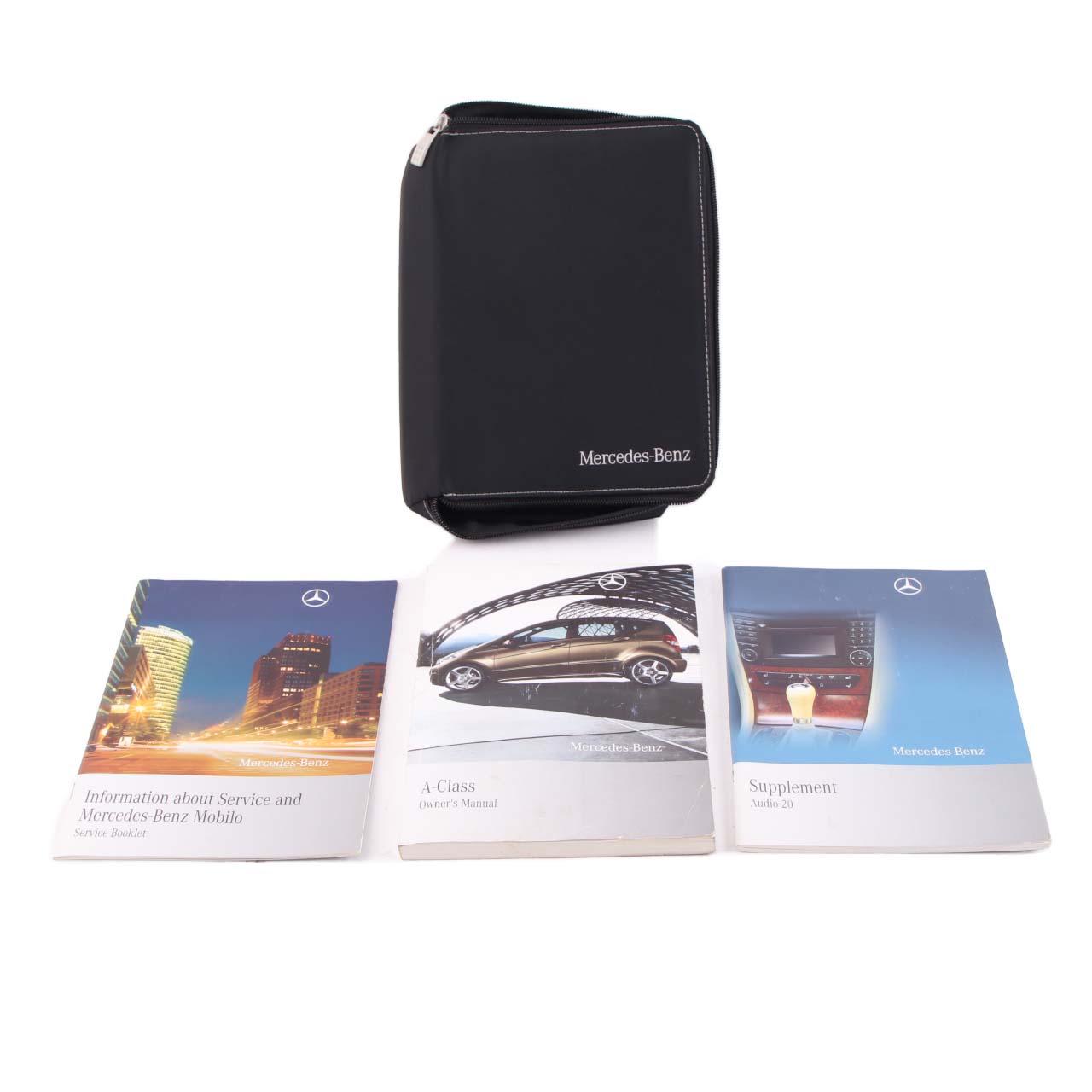 Mercedes A-Class W169 Service Booklet Book Set Pouch Case Wallet A1695842183