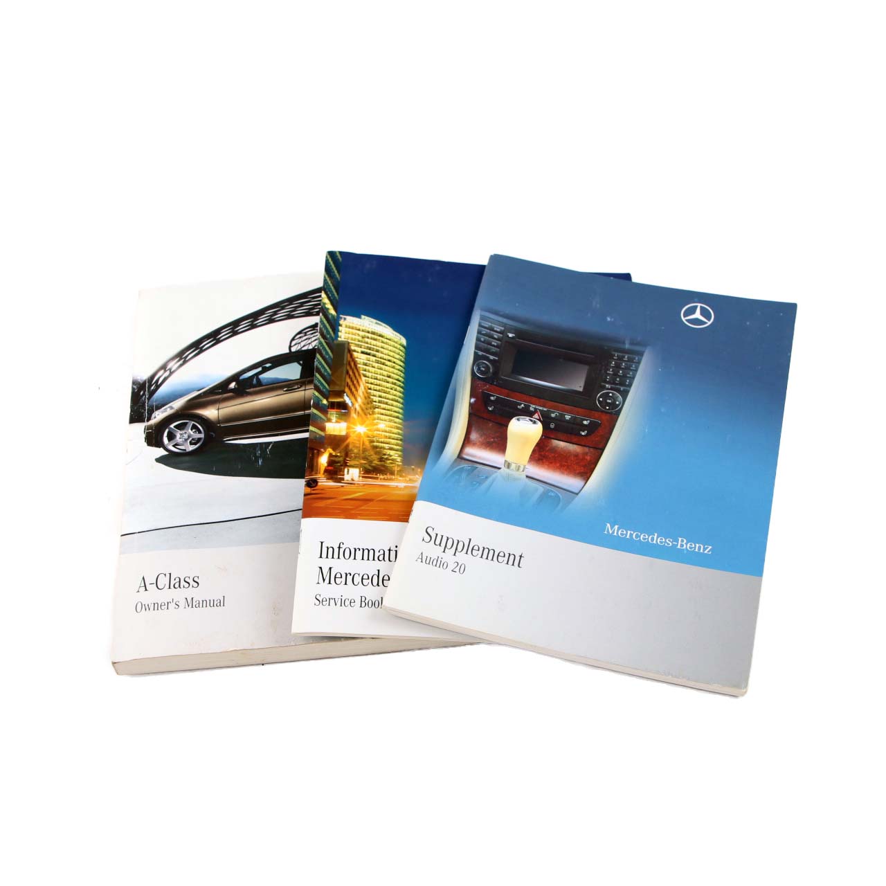 Mercedes A-Class W169 Service Booklet Book Set Pouch Case Wallet A1695842183