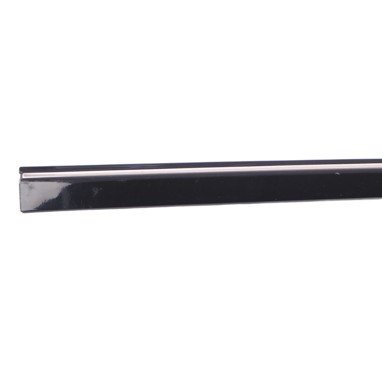 Mercedes W245 Front Right O/S Door Trim Molding Strip Cosmic Black Metallic -191