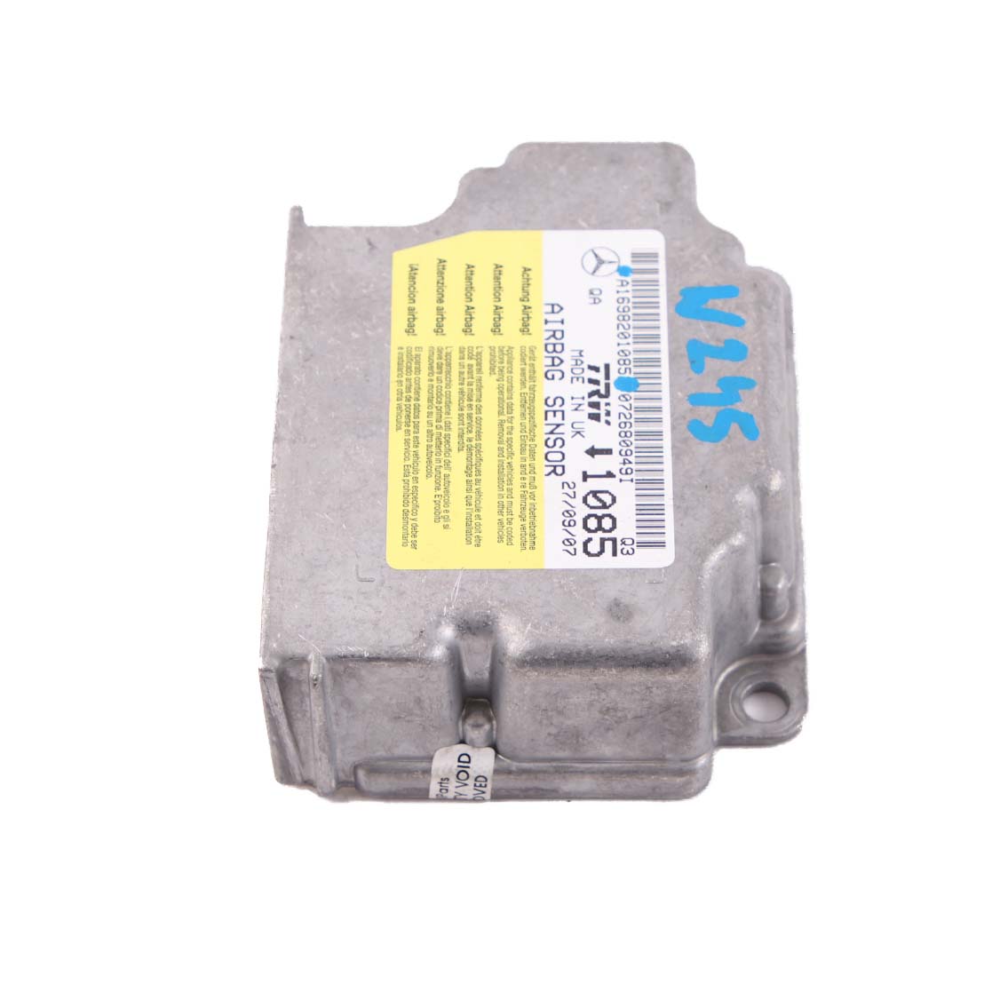 Mercedes W245 ECU Control Unit Sensor Air Module A1698201085