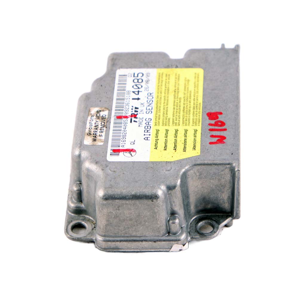 Mercedes-Benz A B W169 W245 Airbag System Control Unit Module ECU A1698204085