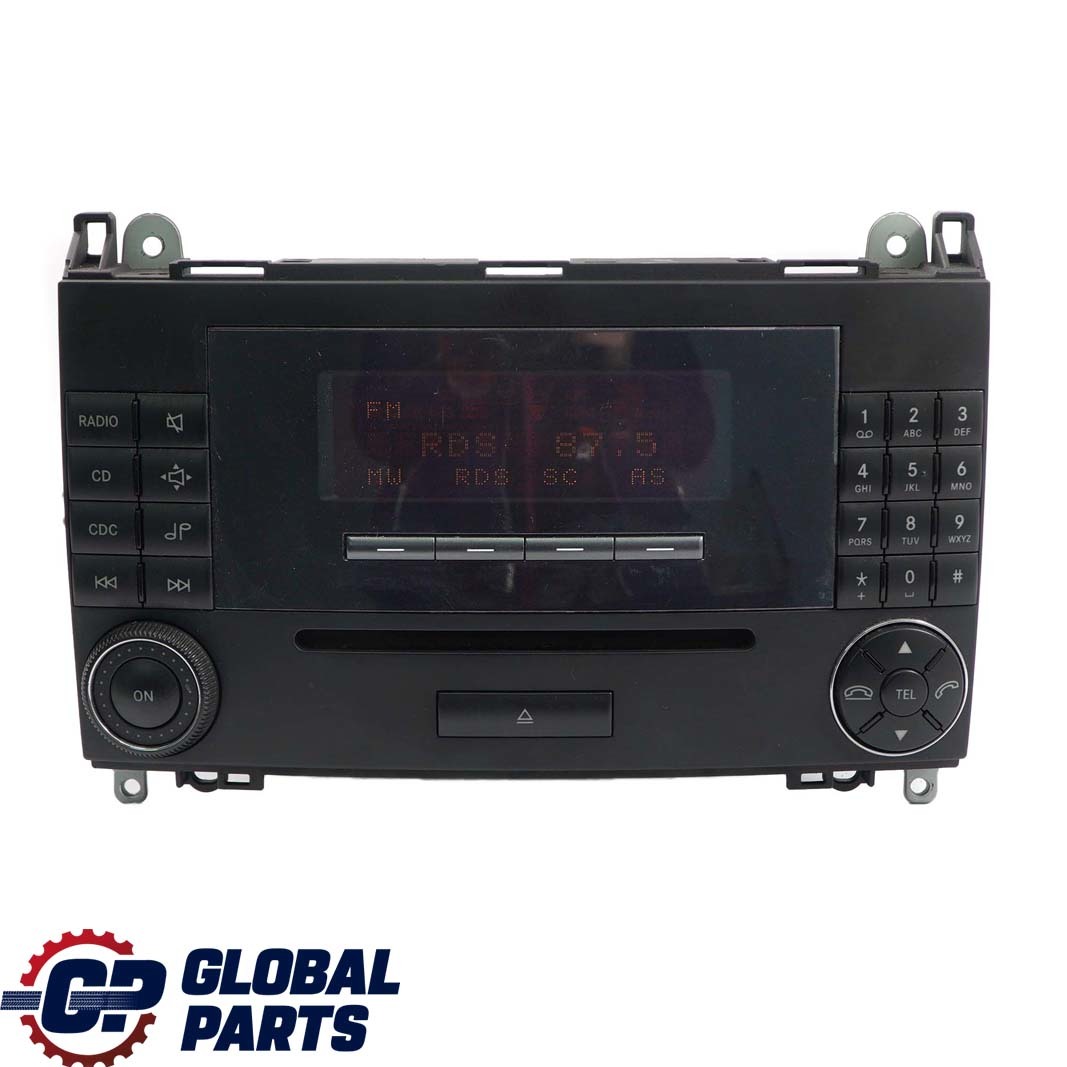 Mercedes W169 W245 CD Player Radio Audio Head Unit A1698207589