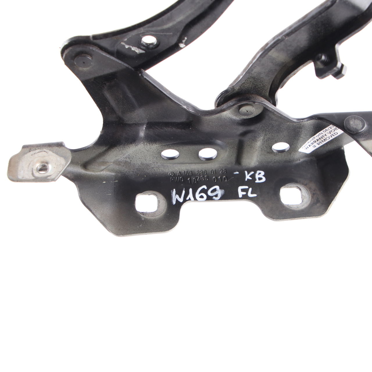 Mercedes W169 Hood Bonnet Hinge Left Kosmic Cosmic Black 191 A1698800128