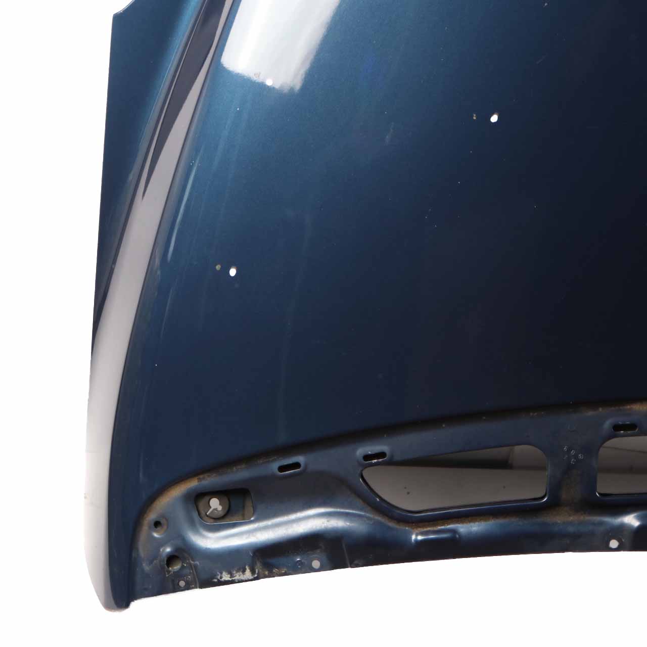 Mercedes W245 Hood Bonnet Trim Panel B-Class Atoll Blue Metallic - 375