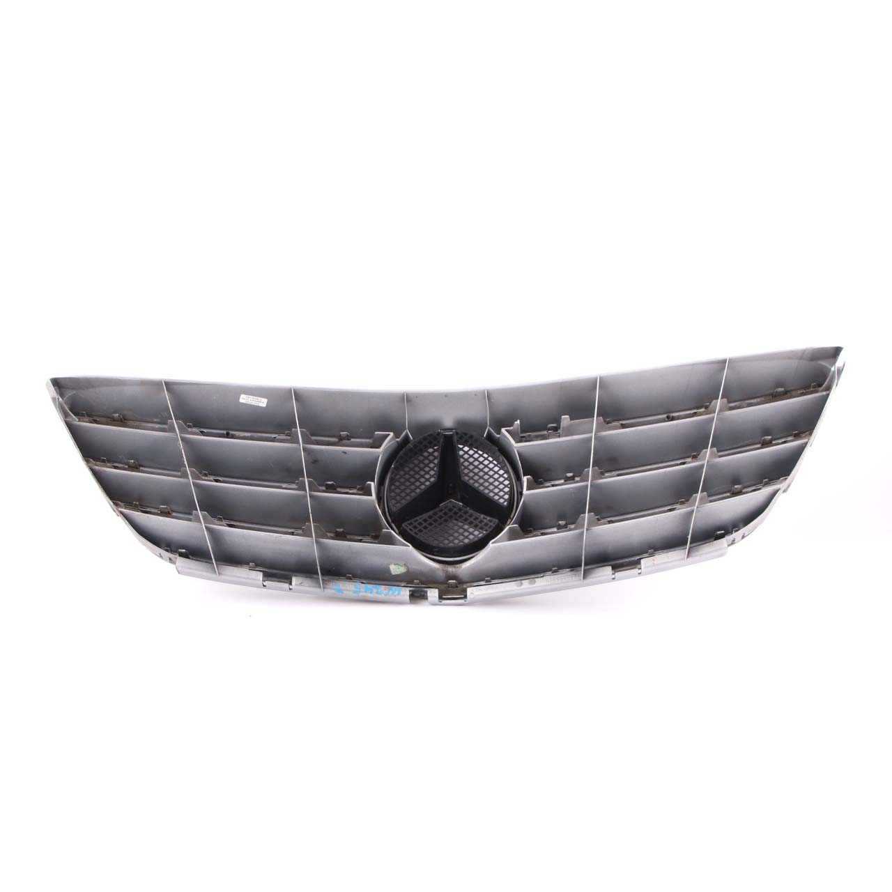 Mercedes W245 Front Hood Bonnet Radiator Grille Beam Trim Panel Silver Chrome