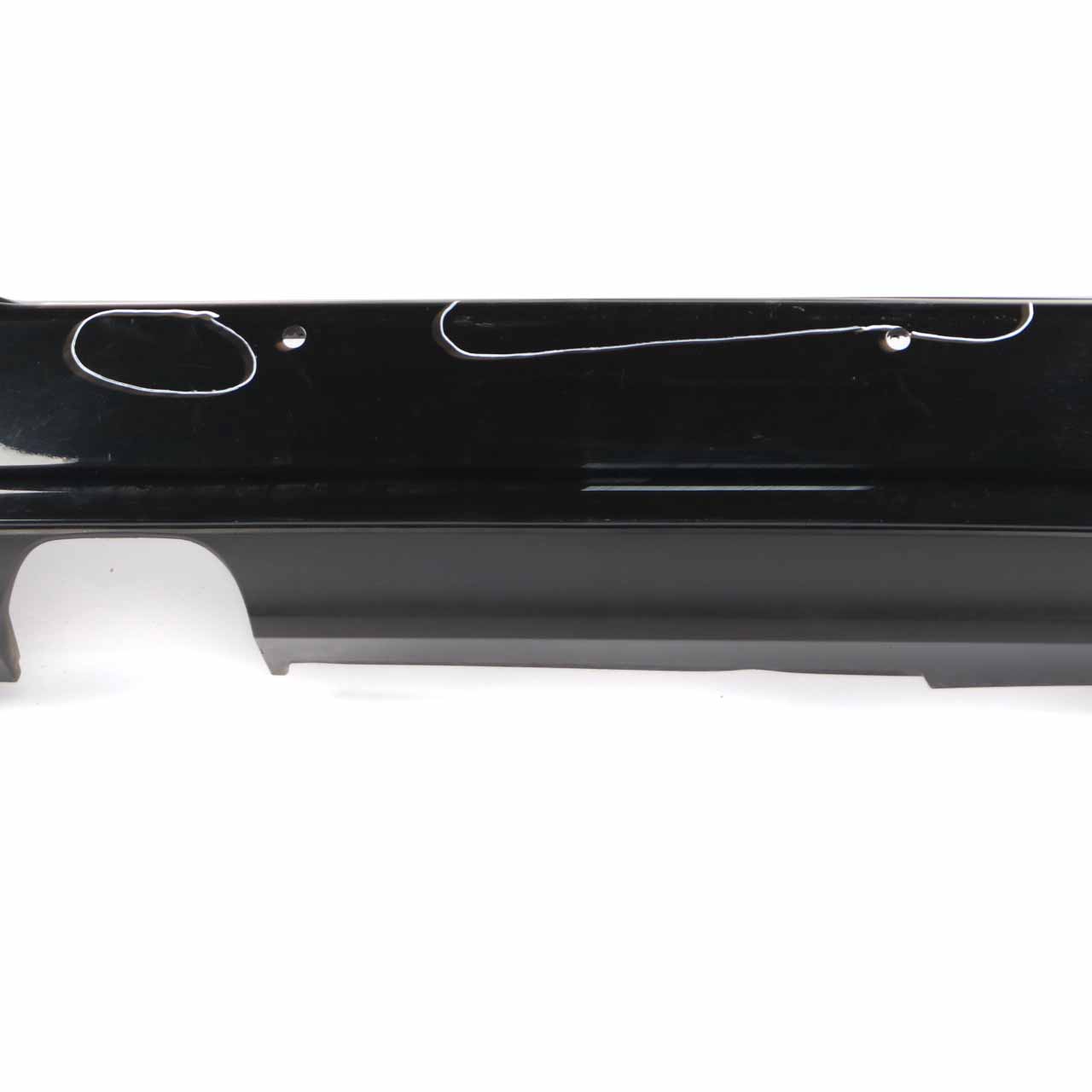 Rear Bumper Mercedes W245 Sport Package Trim Panel Kosmos Cosmic Black - 191