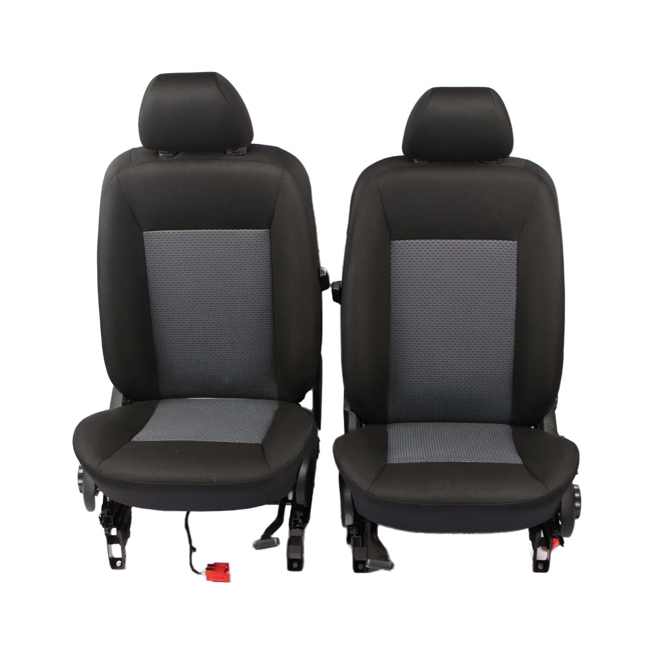 Seats Mercedes W169 A-Class Cloth Fabric Set Front Rear Seat Black Anthracite