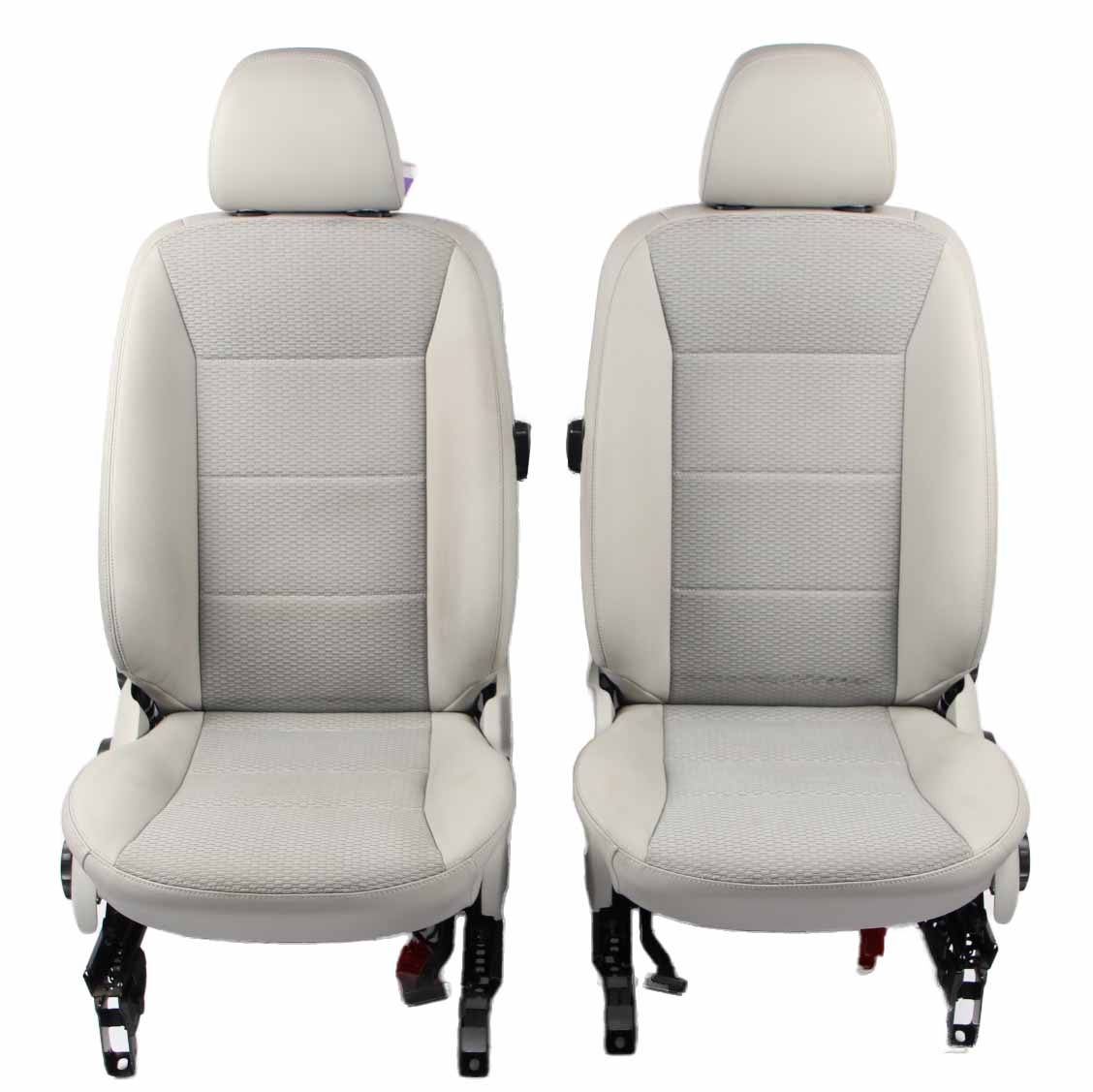 Seats Mercedes W169 Cloth Fabric Leather Set Front Rear Seat Alapaca Gray