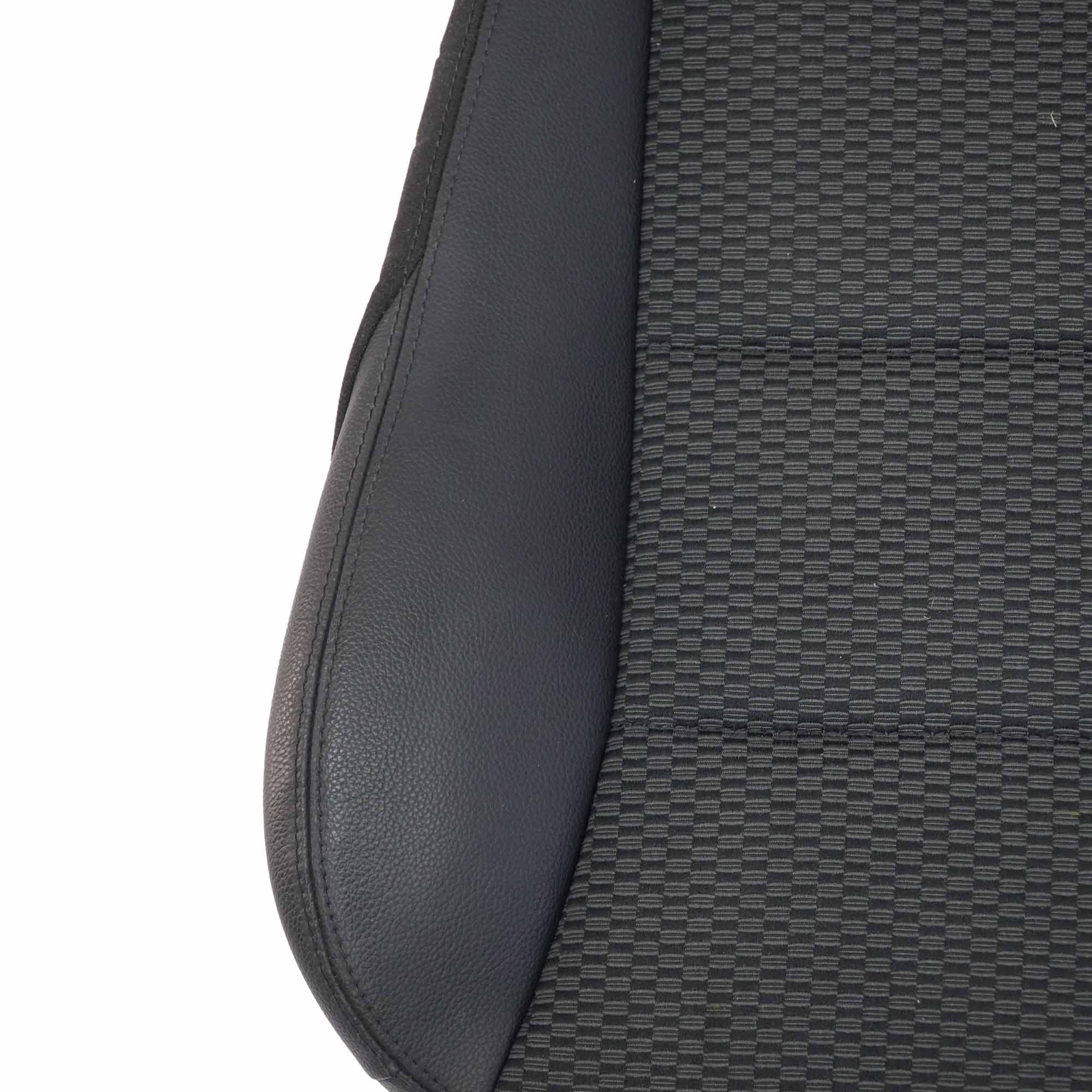 Mercedes-Benz A-Class W169 Front Seat Cloth Leather Cover Black Anthracite