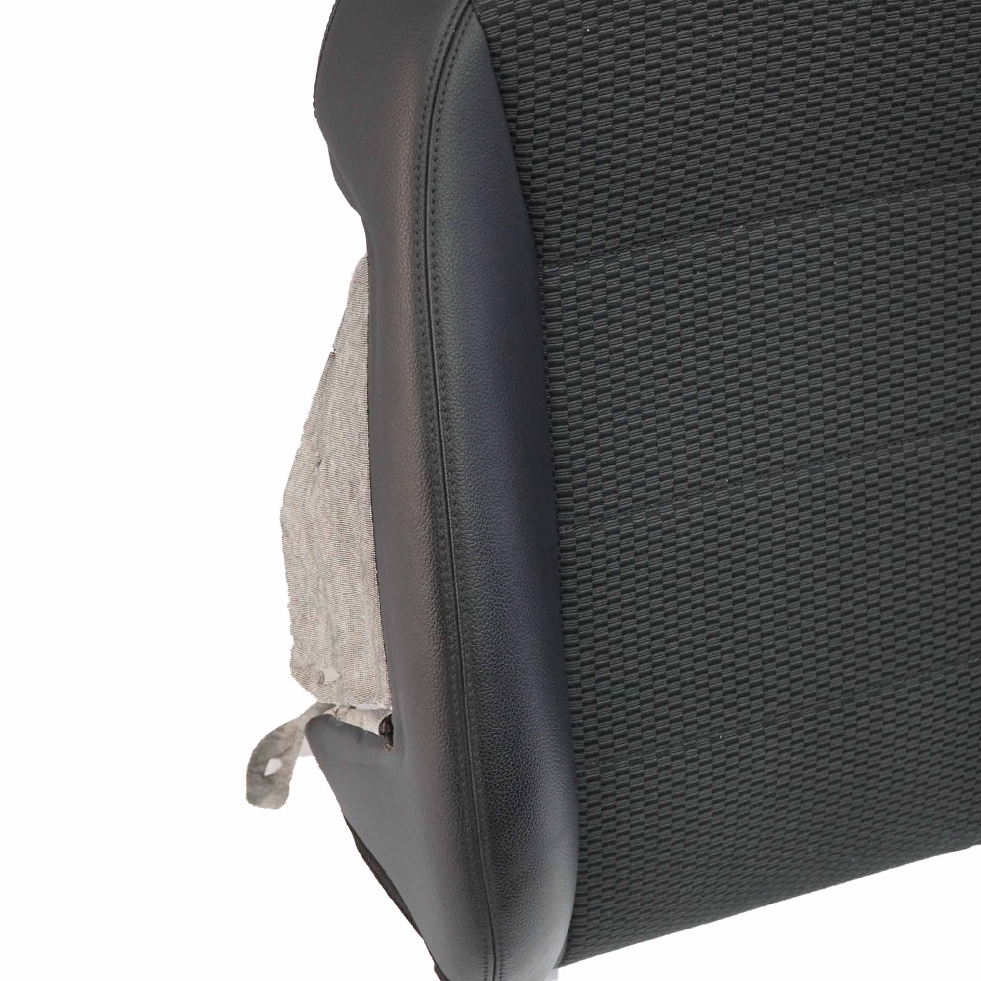 Mercedes W169 W245 Seat Backrest Front Right O/S Cover Cloth Leather Anthracite