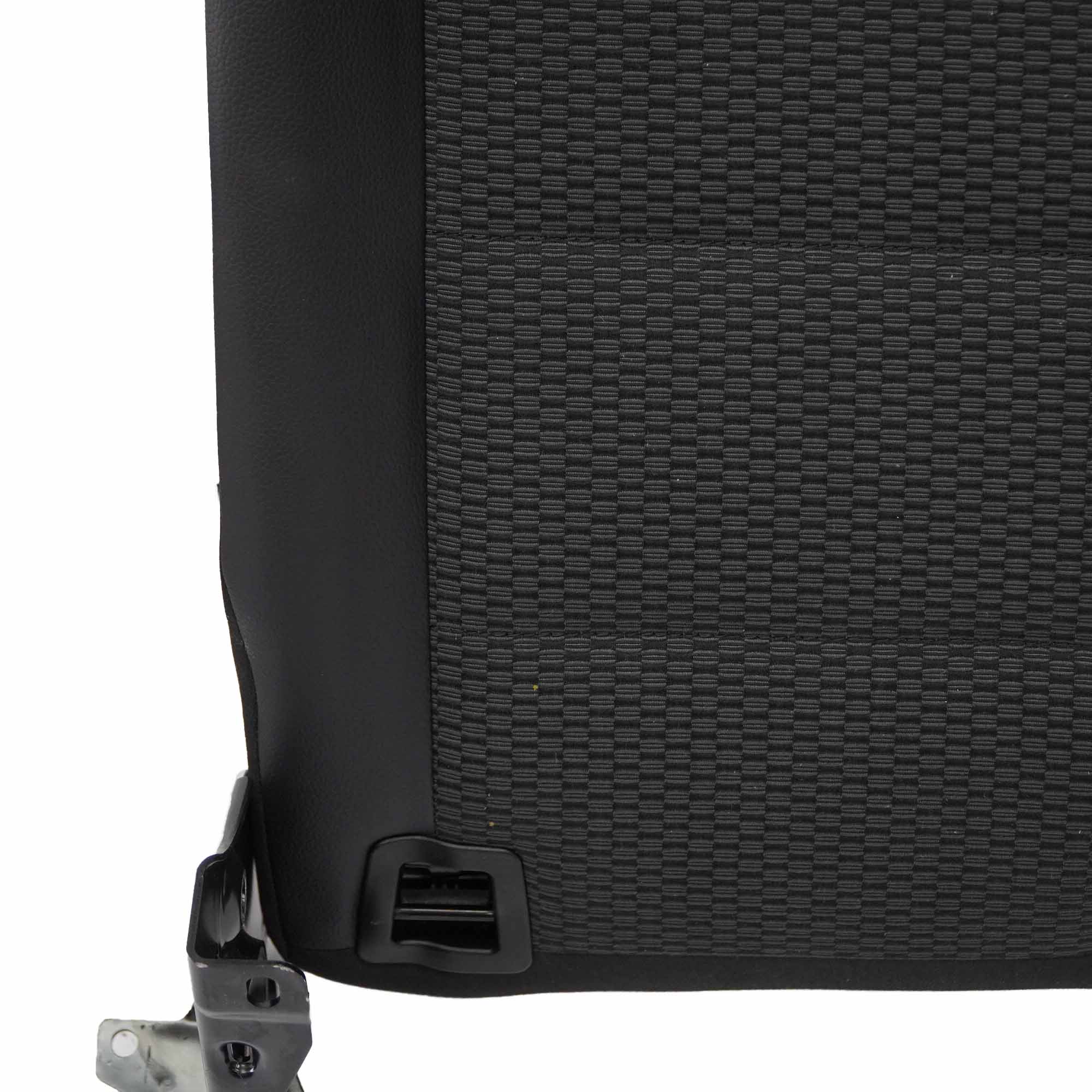 Mercedes W169 Rear Seat Backrest Left N/S Cover Cloth Leather Black Anthracite