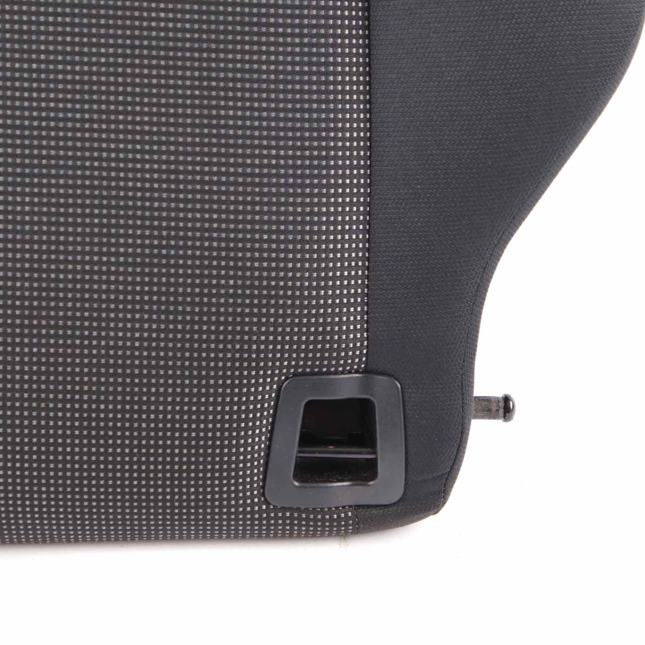 Mercedes W169 Rear Left Seat N/S Cloth Fabric Backrest Black Anthracite