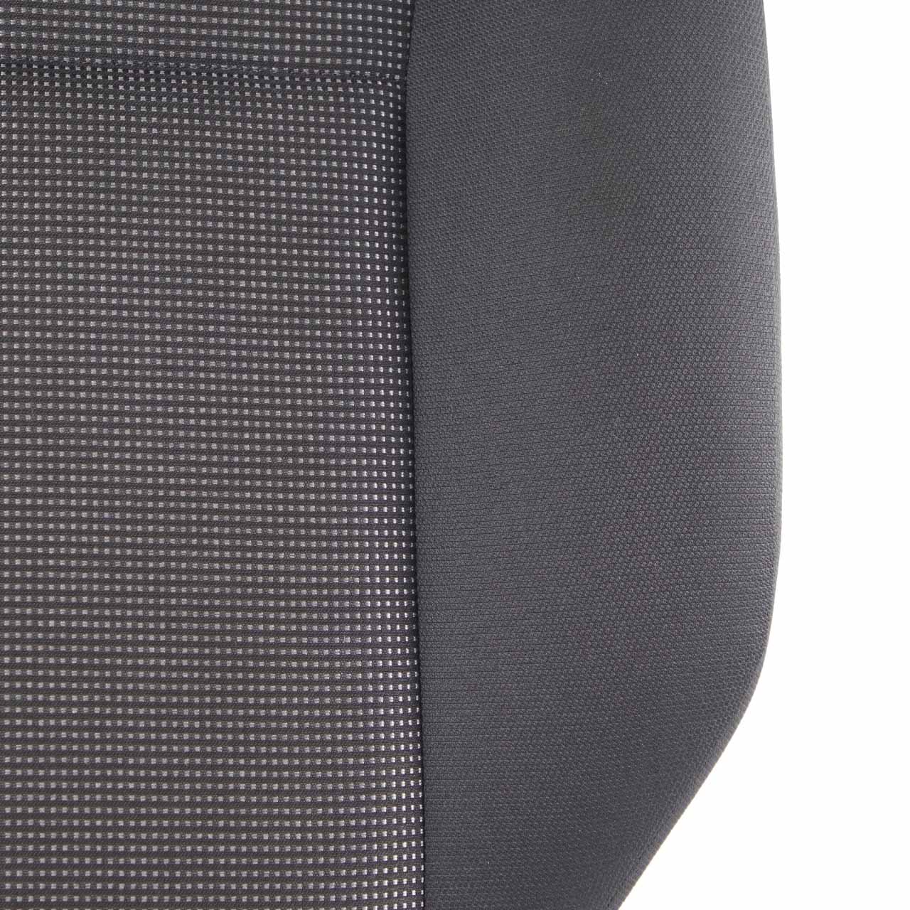 Mercedes W169 Rear Left Seat N/S Cloth Fabric Backrest Black Anthracite