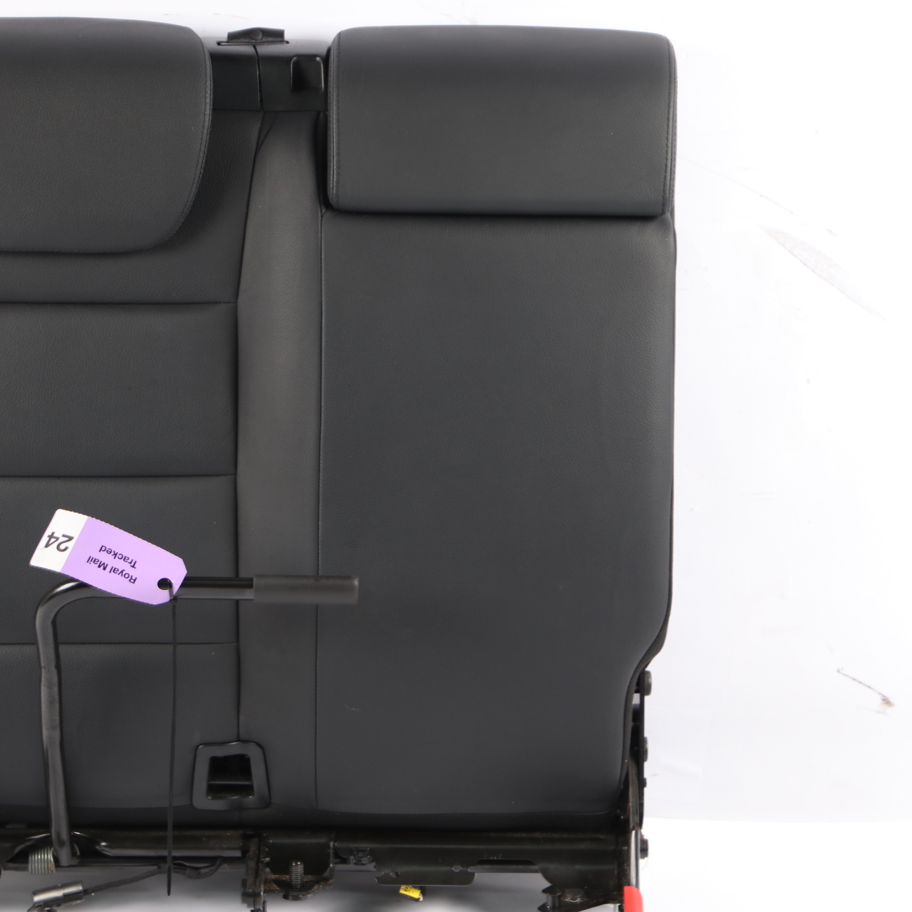 Mercedes W169 W245 Backrest Rear Right Seat O/S Back Cover Leather Nappa Black