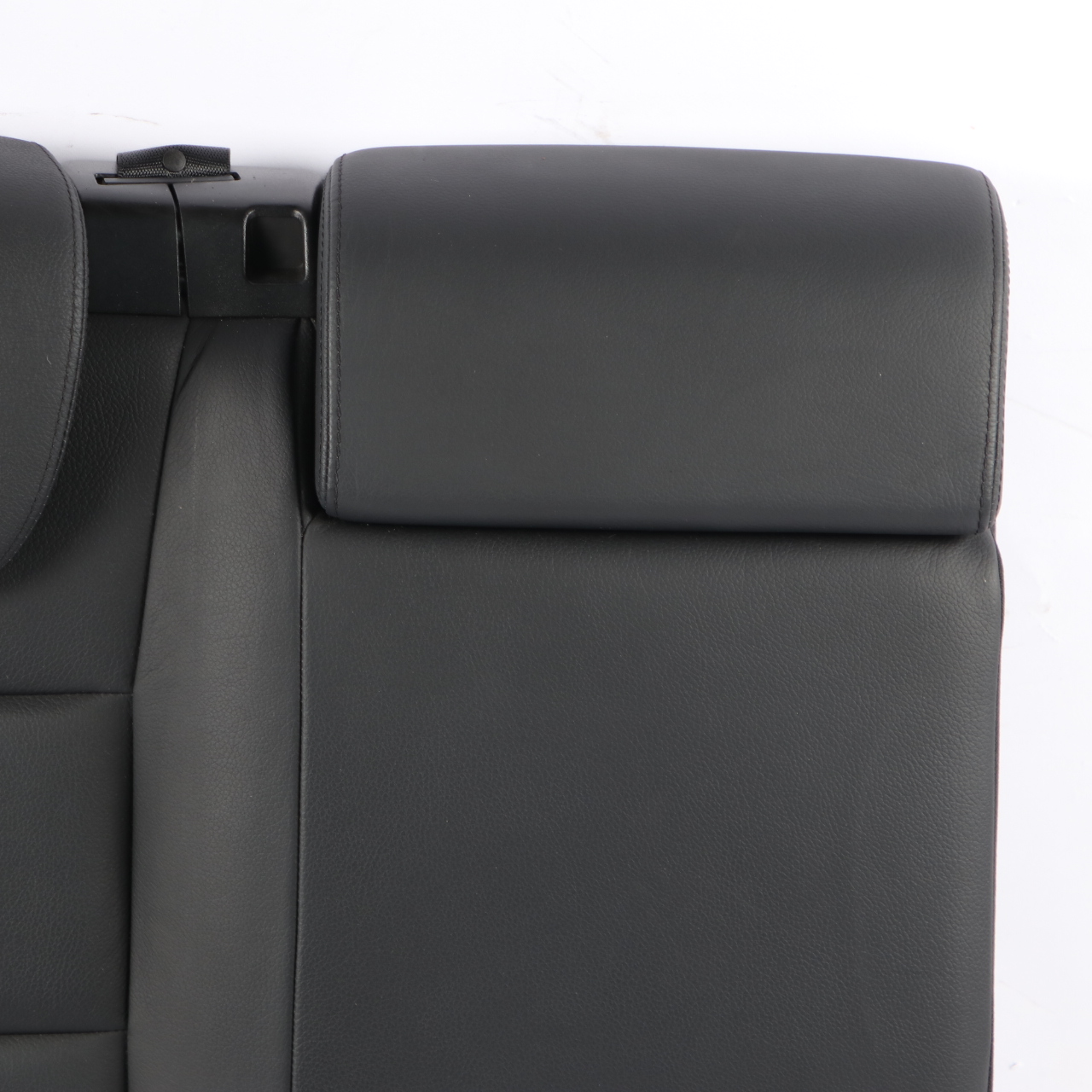 Mercedes W169 W245 Backrest Rear Right Seat O/S Back Cover Leather Nappa Black