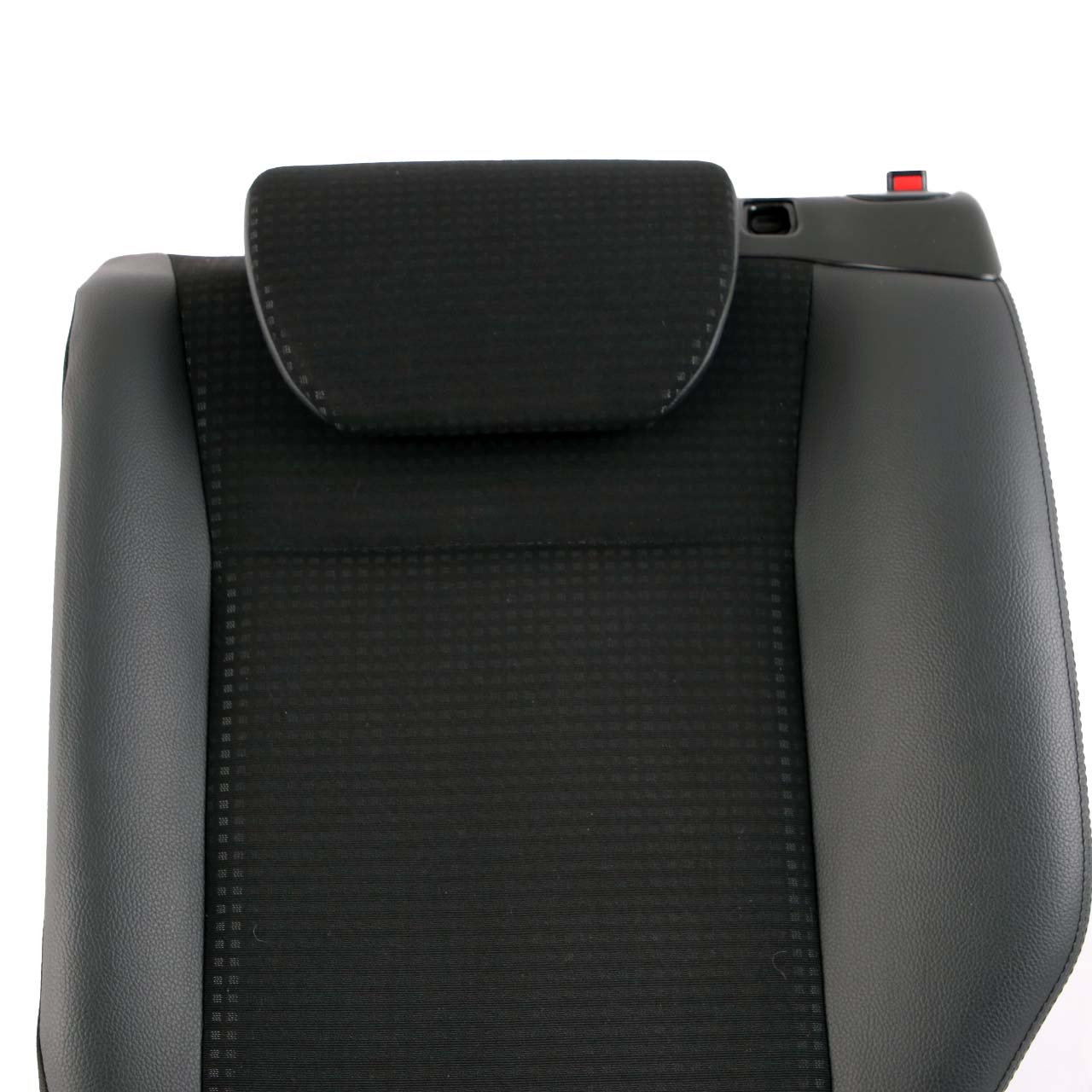 Mercedes-Benz B-Class W245 Rear Left Seat N/S Cloth Leather Backrest Cover Black