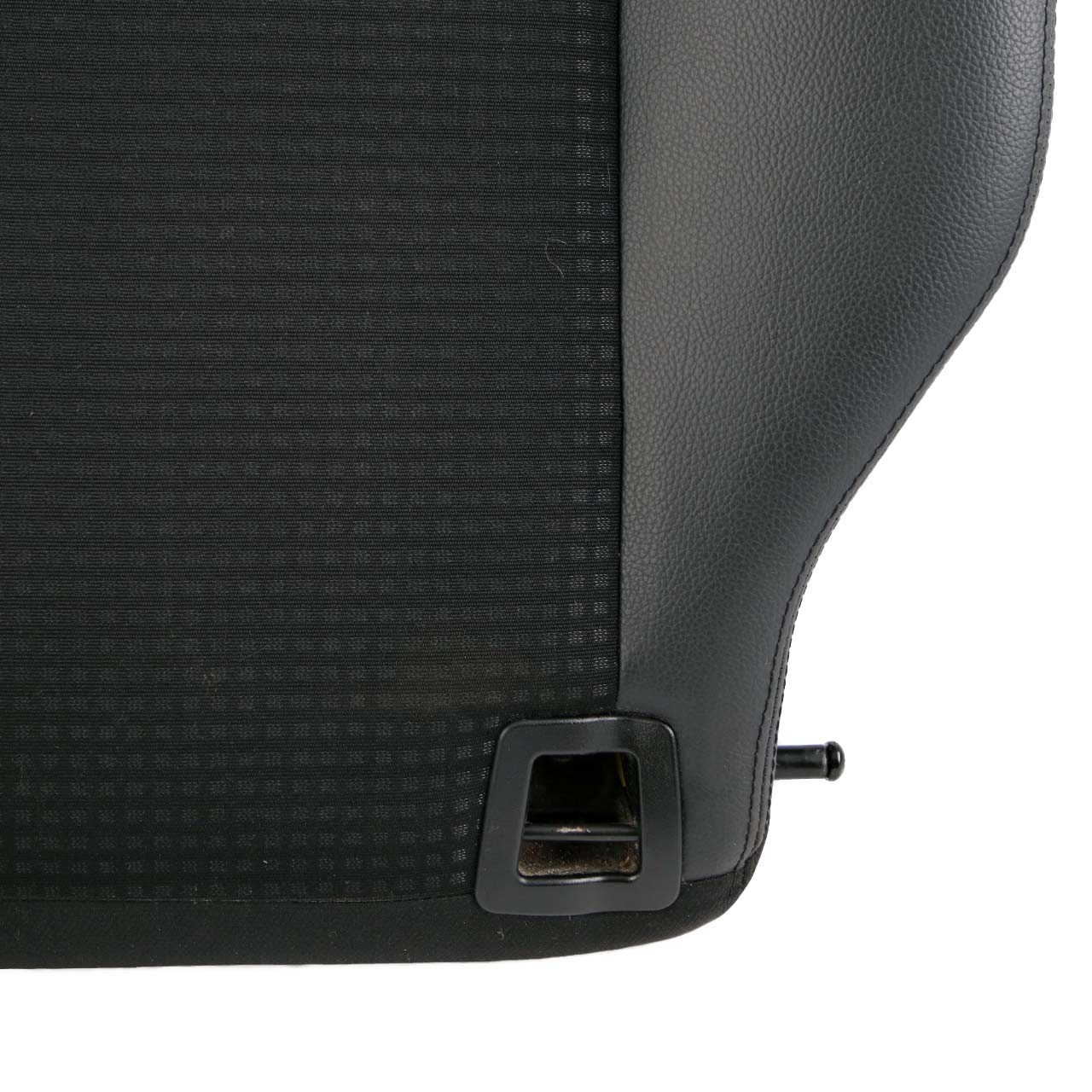 Mercedes-Benz B-Class W245 Rear Left Seat N/S Cloth Leather Backrest Cover Black