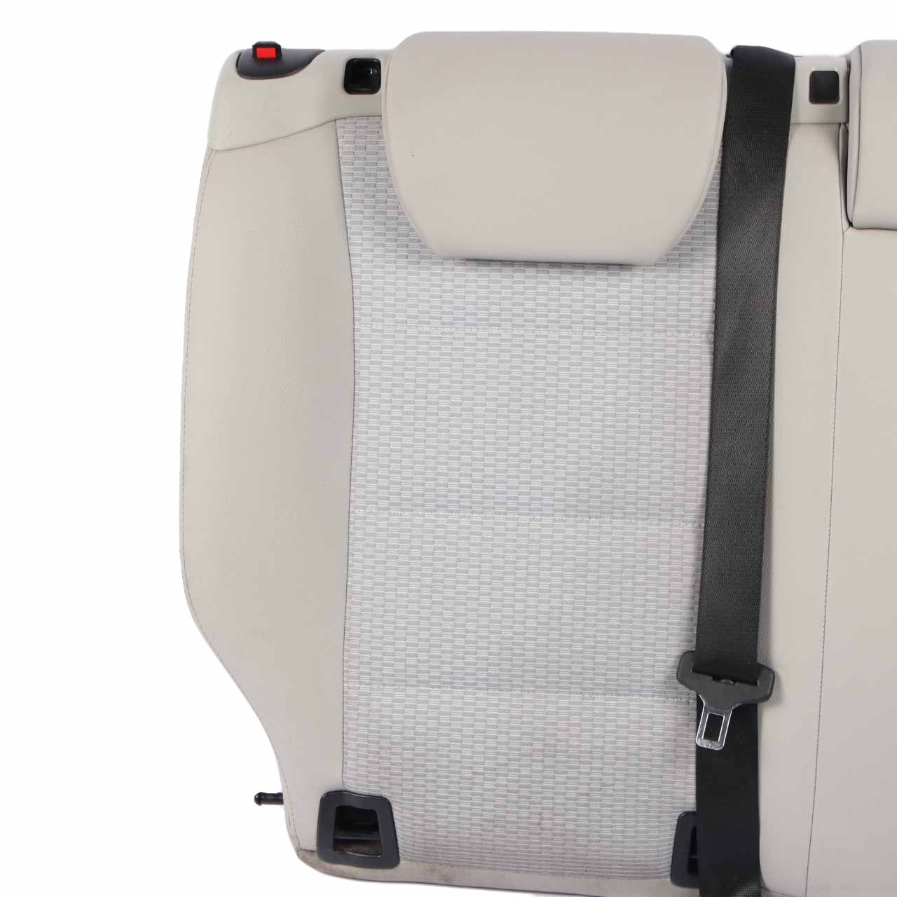 Rear Seat Backrest Mercedes W169 W245 Right O/S Cloth Leather Cover Grey