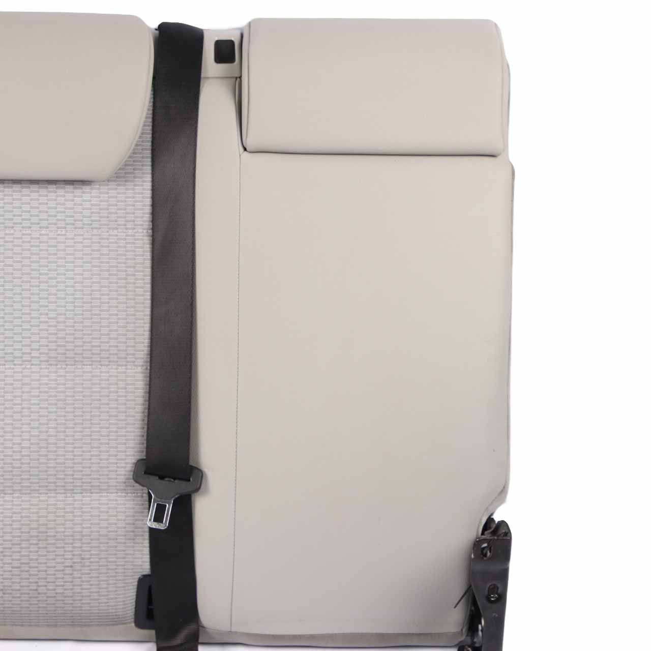 Rear Seat Backrest Mercedes W169 W245 Right O/S Cloth Leather Cover Grey