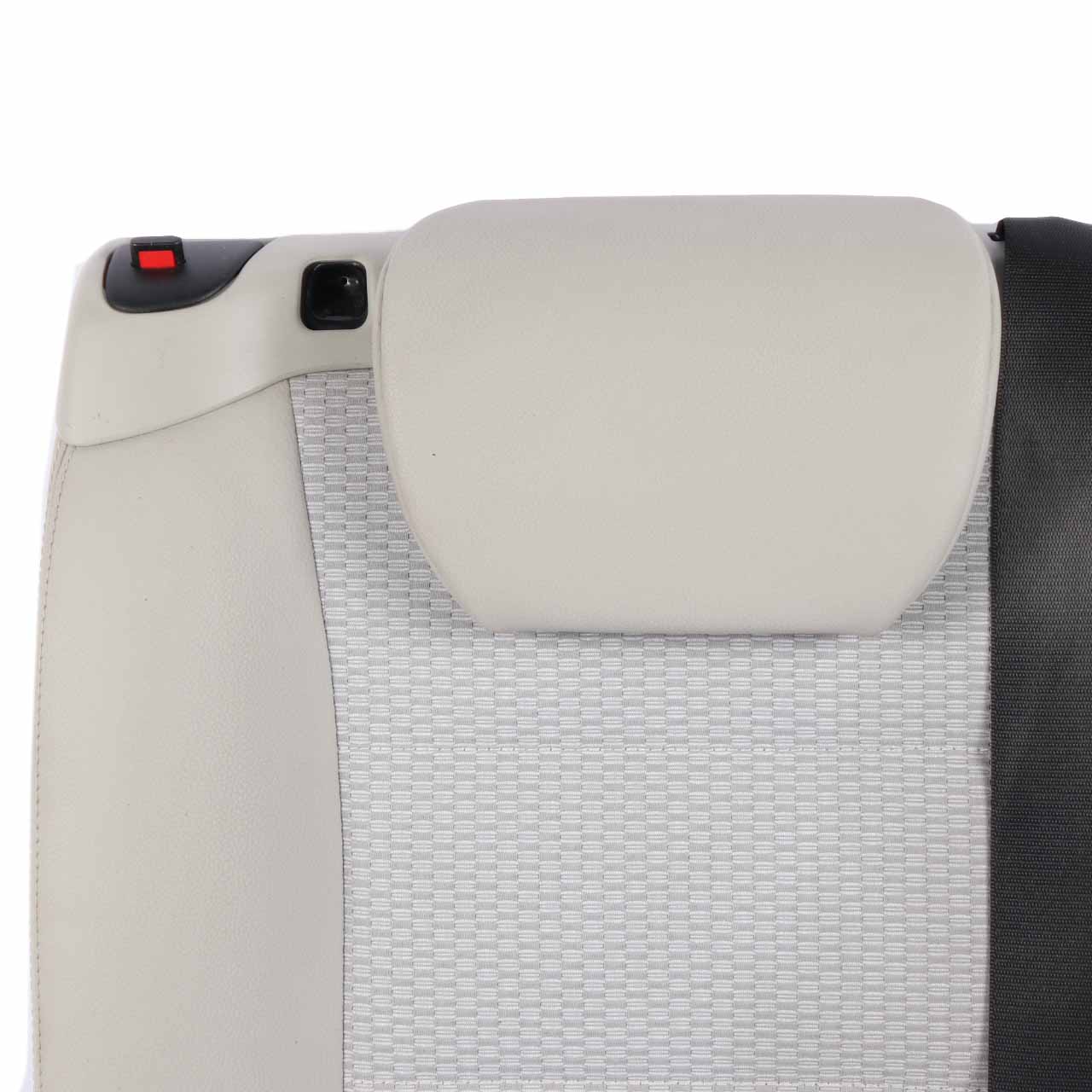 Rear Seat Backrest Mercedes W169 W245 Right O/S Cloth Leather Cover Grey