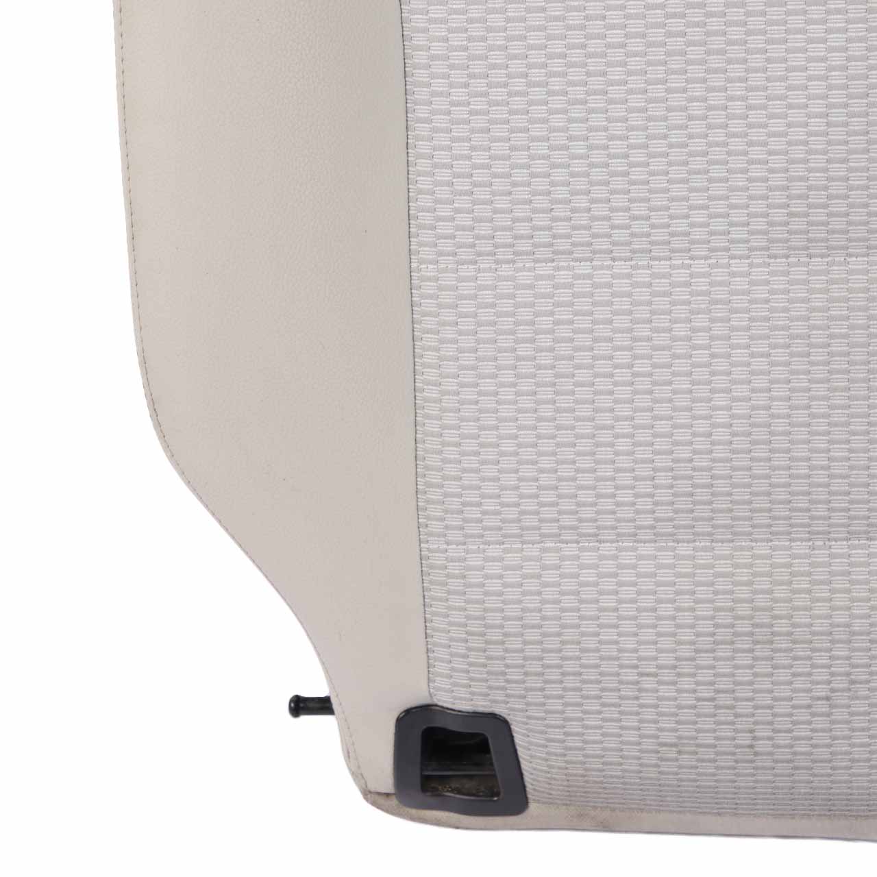 Rear Seat Backrest Mercedes W169 W245 Right O/S Cloth Leather Cover Grey