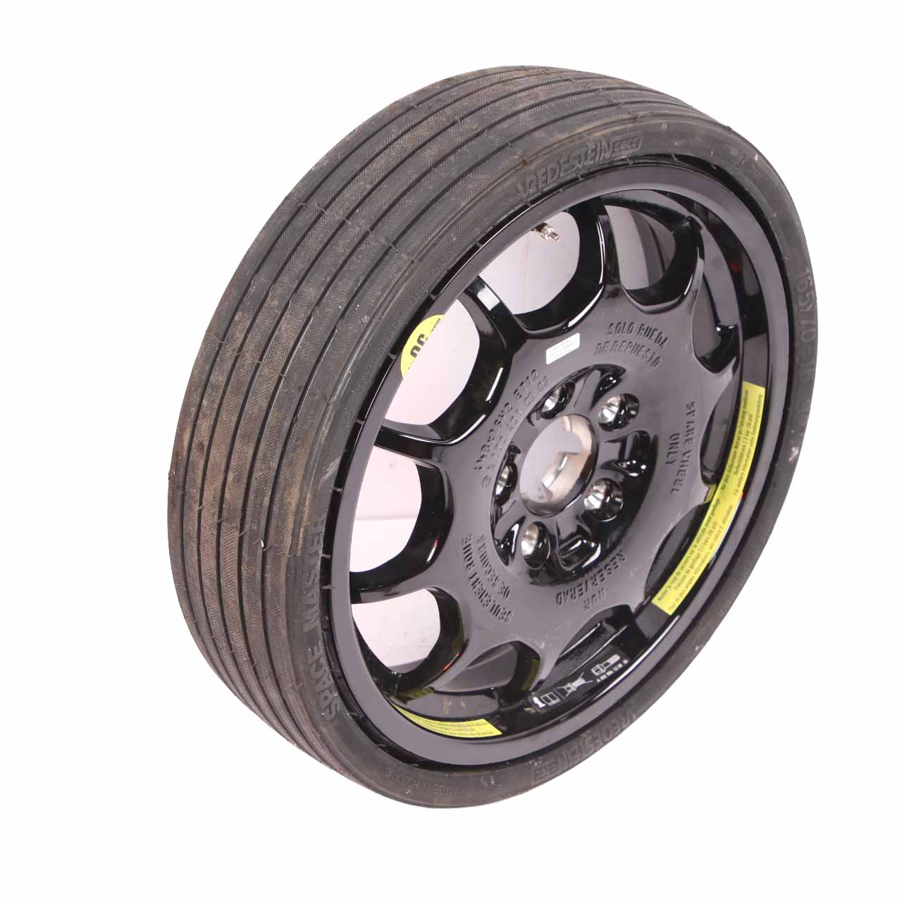 Spare Wheel Mercedes CL203 W203 Compact Steel R16 Tyre 165/70 A1704010602