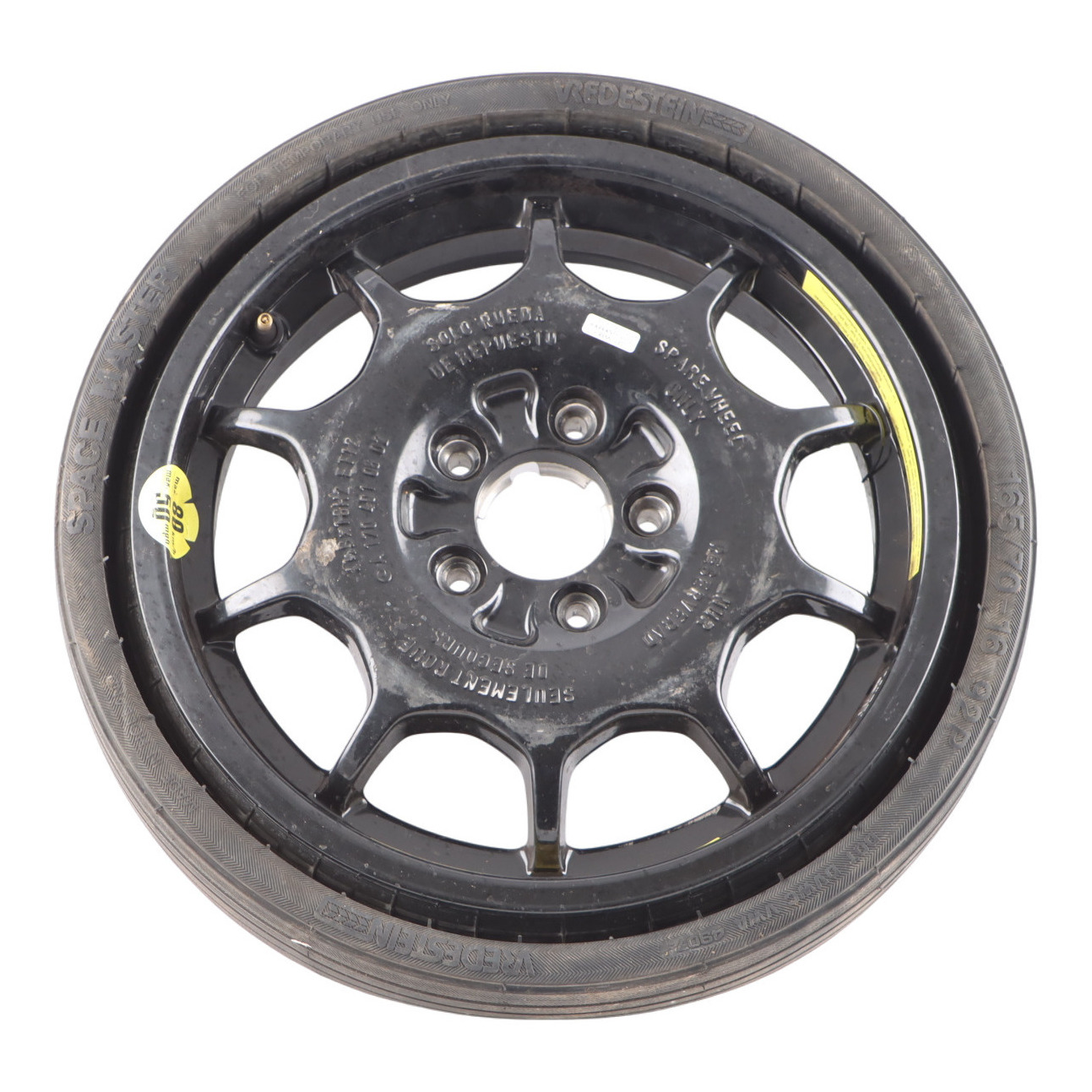 Spare Wheel Mercedes CL203 R170 Compact Steel R16 Tyre 165/70 A1704010802