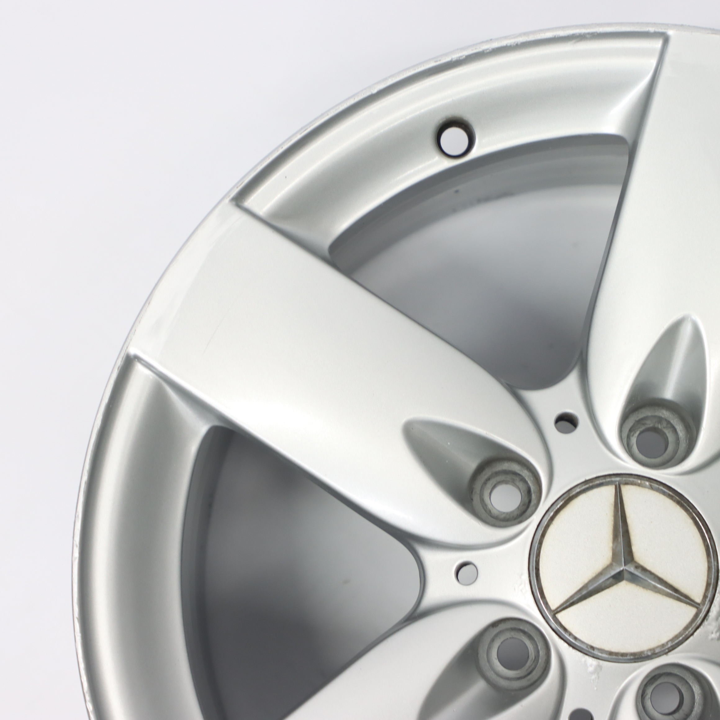 Mercedes SLK R171 Rear Silver Alloy Wheel Rim 16" 5 Spoke 8J ET:30 A1714010202