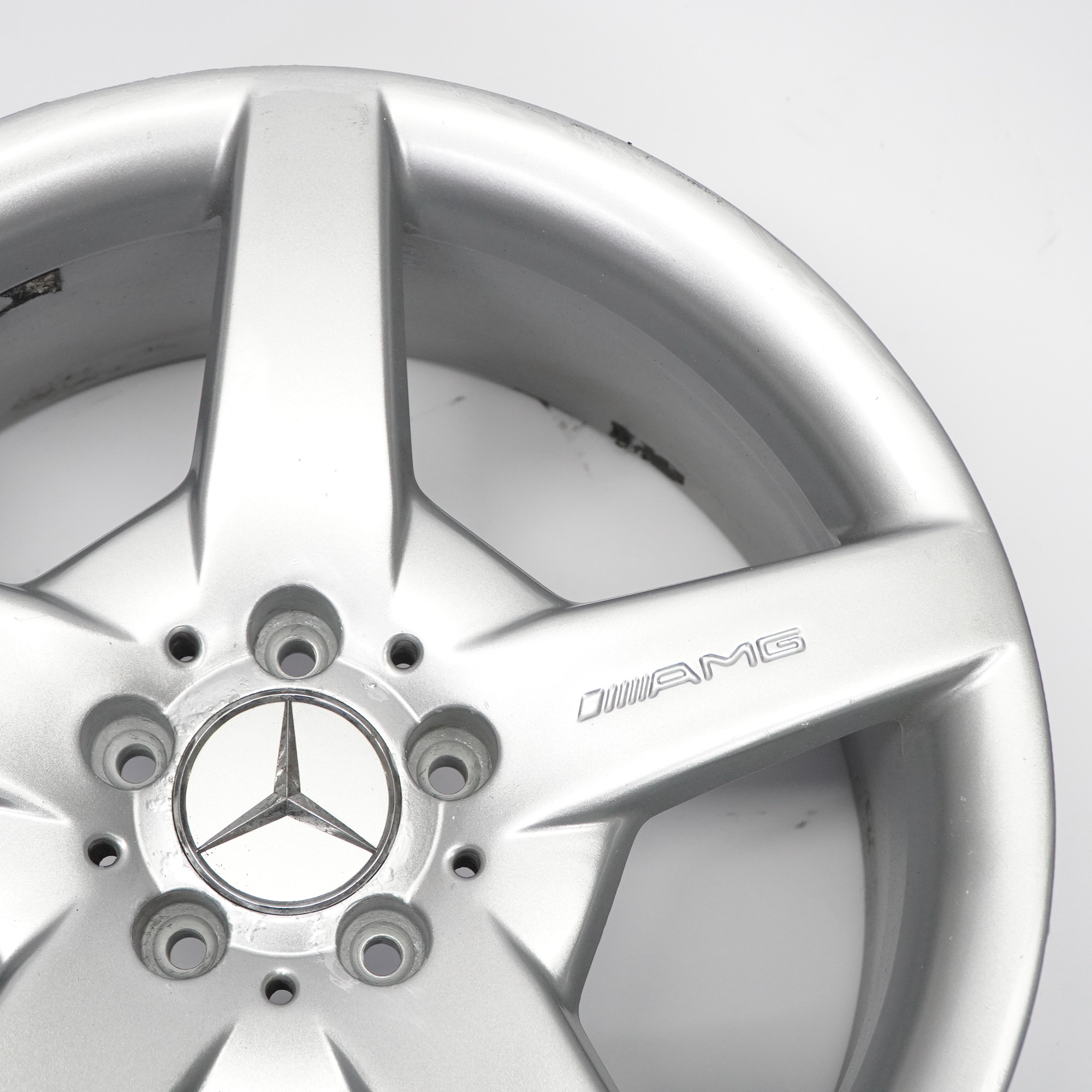 Mercedes R171 C209 AMG Rear Silver Alloy Wheel Rim 18" 8,5J ET:30 A1714011702