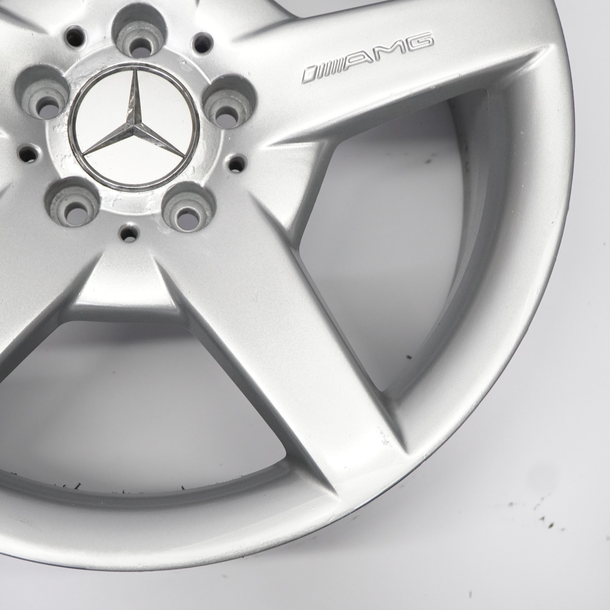 Mercedes R171 C209 AMG Rear Silver Alloy Wheel Rim 18" 8,5J ET:30 A1714011702