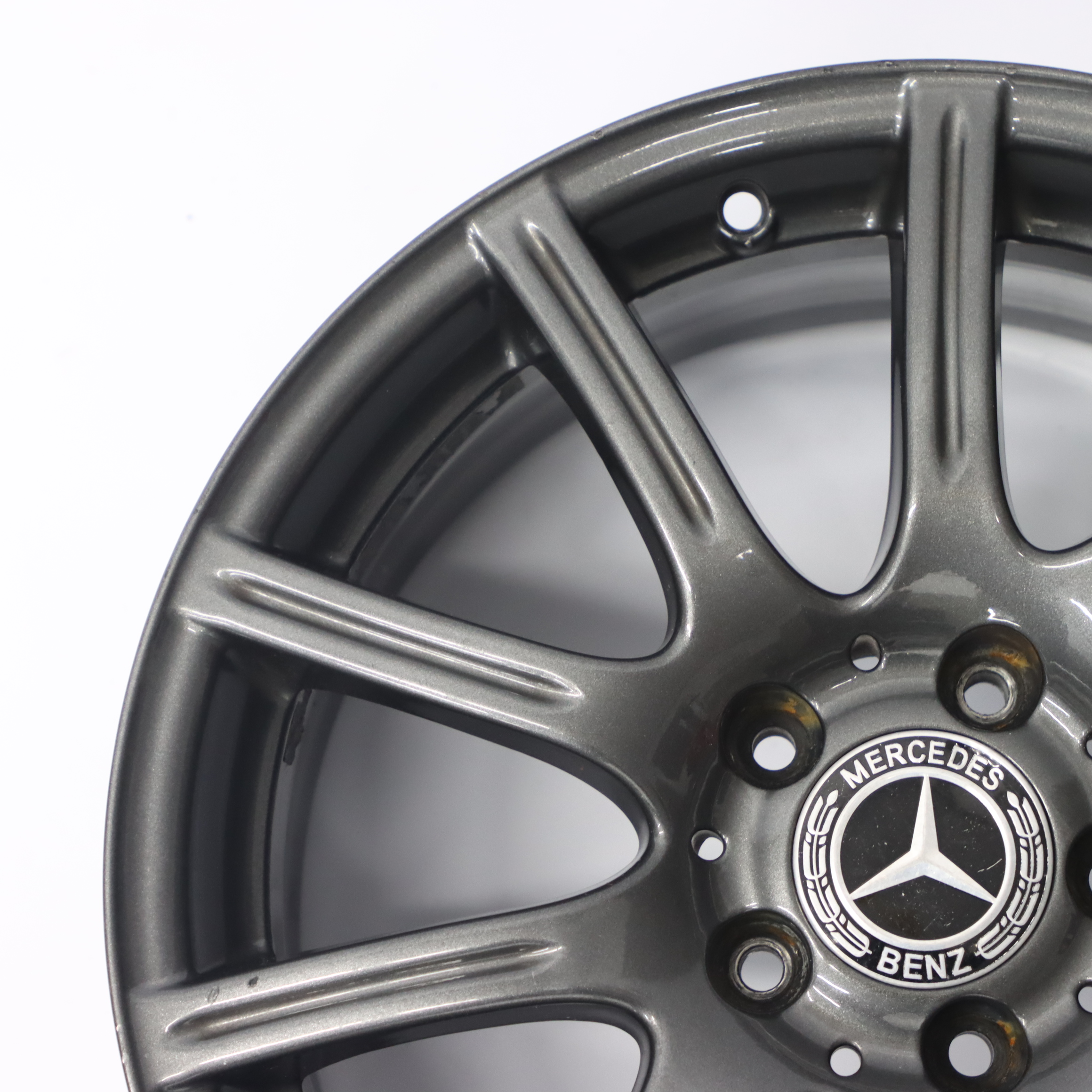 Mercedes R171 Grey Alloy Wheel Rim 17" 7,5J ET:36 10-Spoke A1714012202