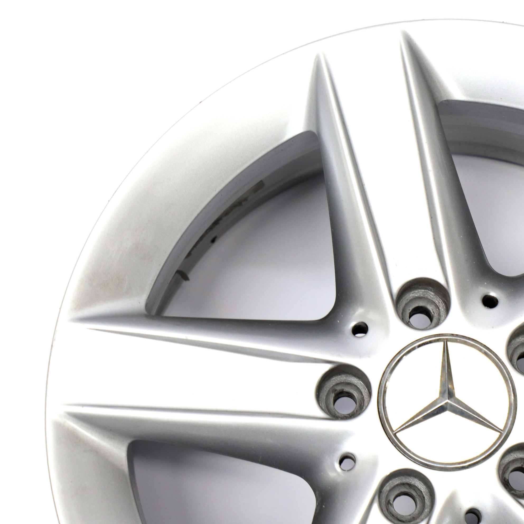 Mercedes SLK R171 Silver Alloy Wheel Rim 16" 5 Spoke 7J ET:34 A1714013302