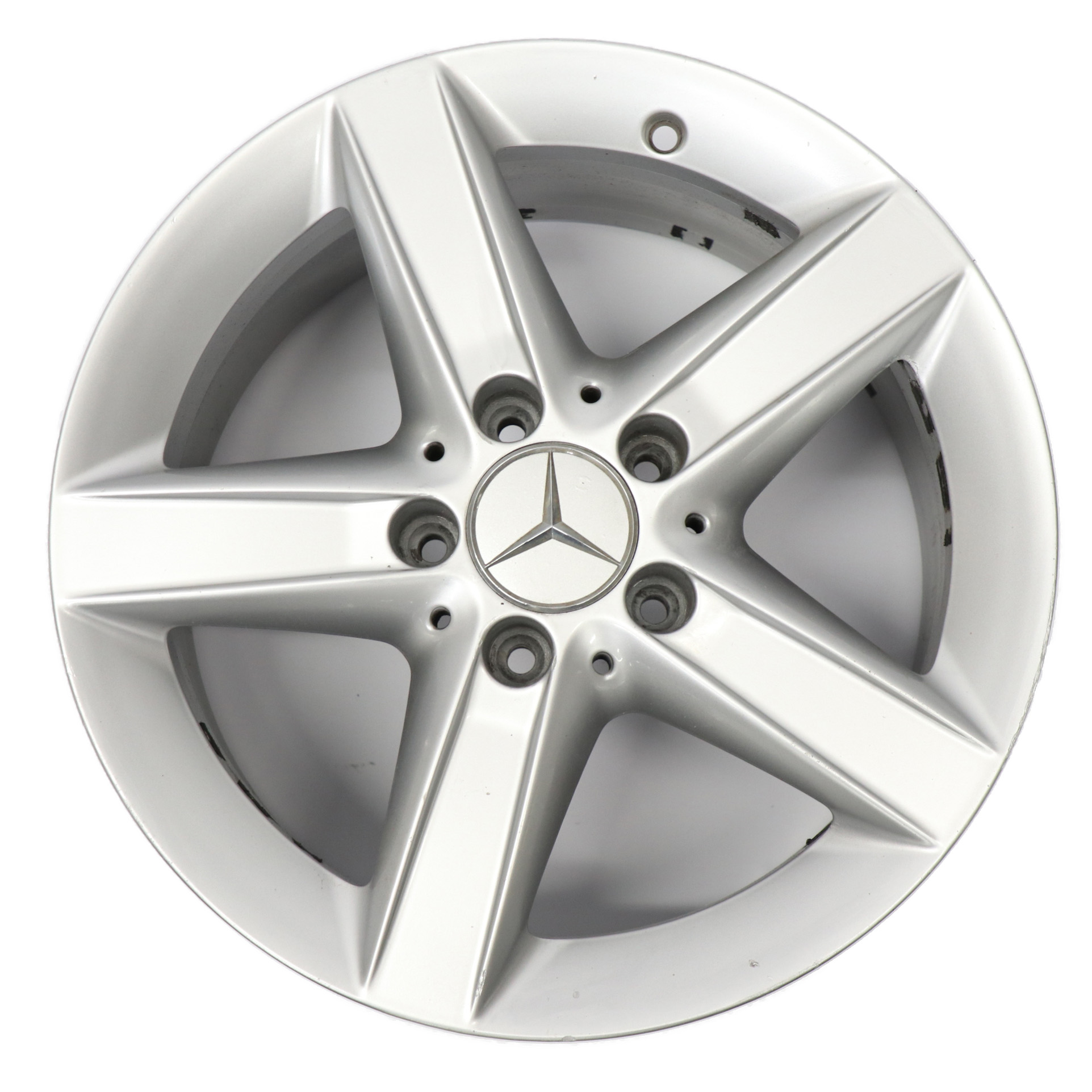 Mercedes SLK R171 Rear Silver Alloy Wheel Rim 16" 5 Spoke 8J ET:30 A1714013402