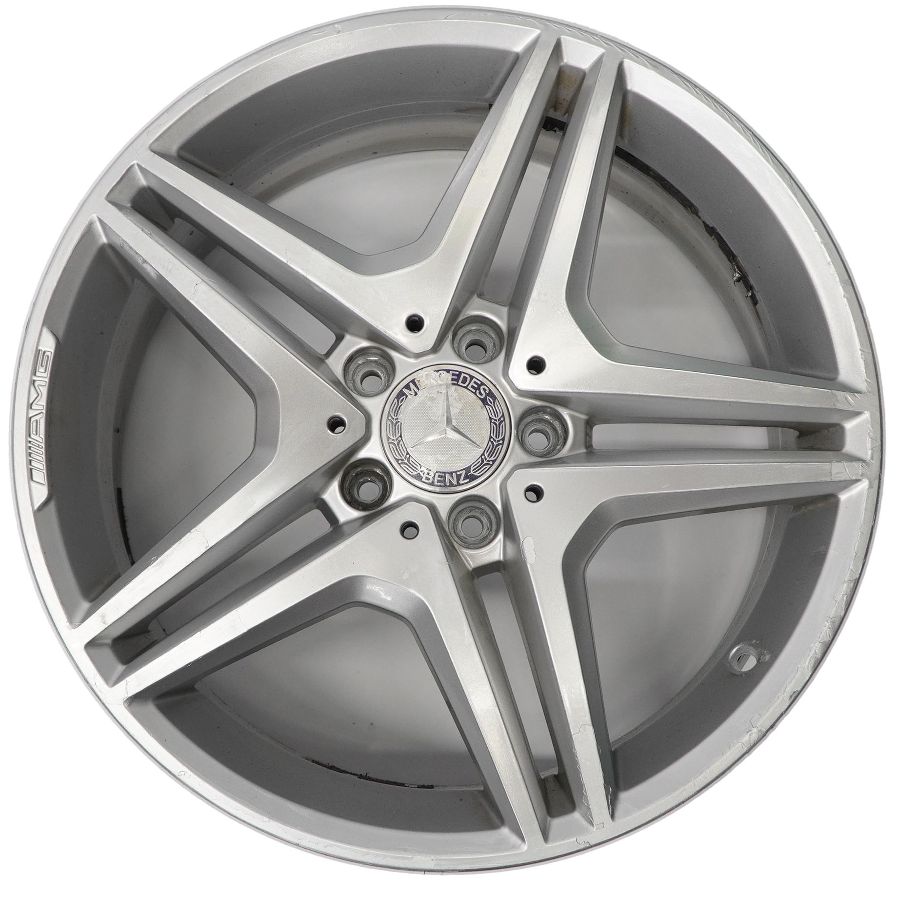 Mercedes R171 C209 AMG Front Silver Alloy Wheel Rim 18" 7,5J ET:37 A1714014702