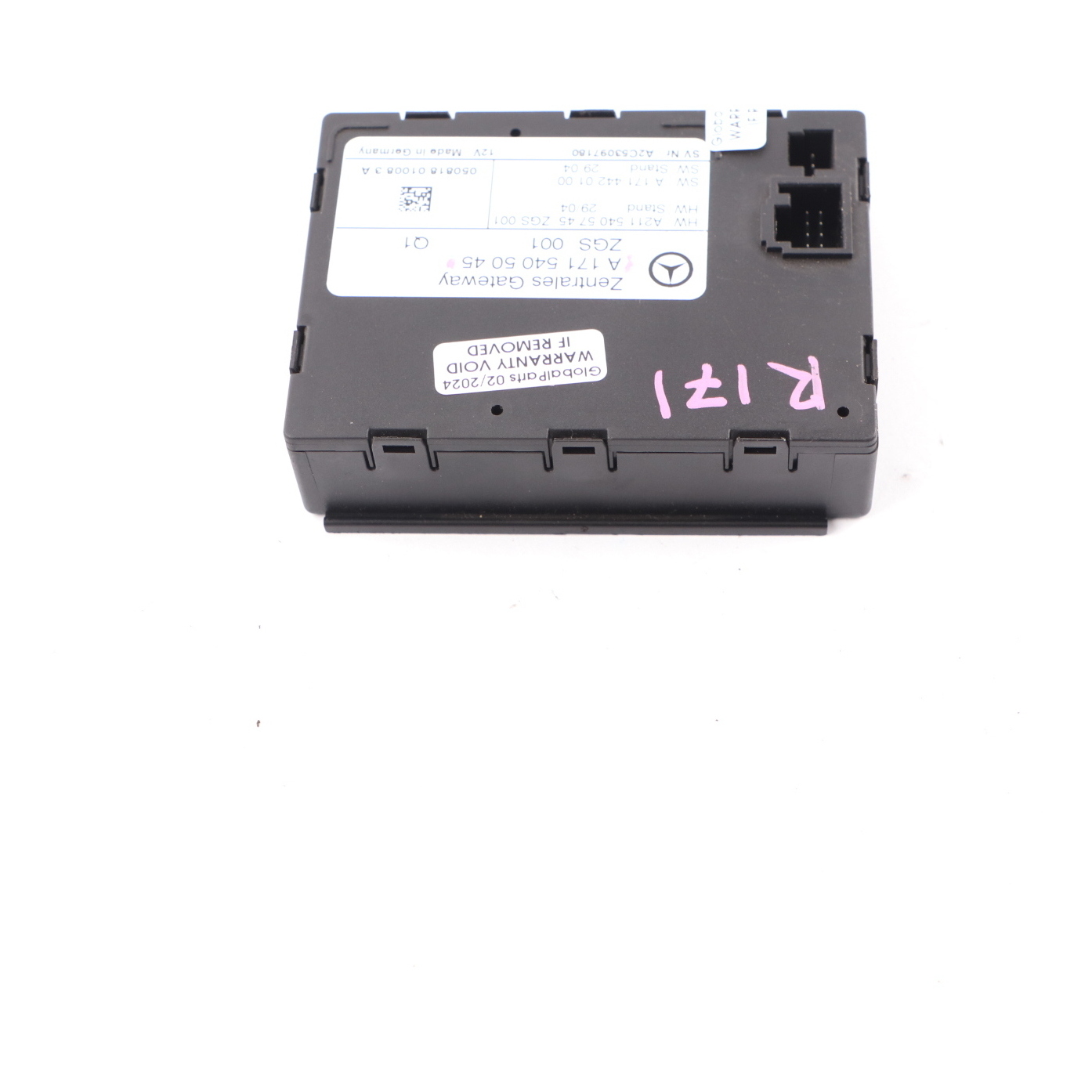 Mercedes SLK R171 Central Gateway Module ECU Control Unit A1715405045