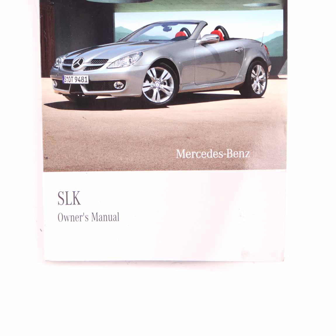 Mercedes SLK R171 Owner's Handbook Booklet Manual A1715843496