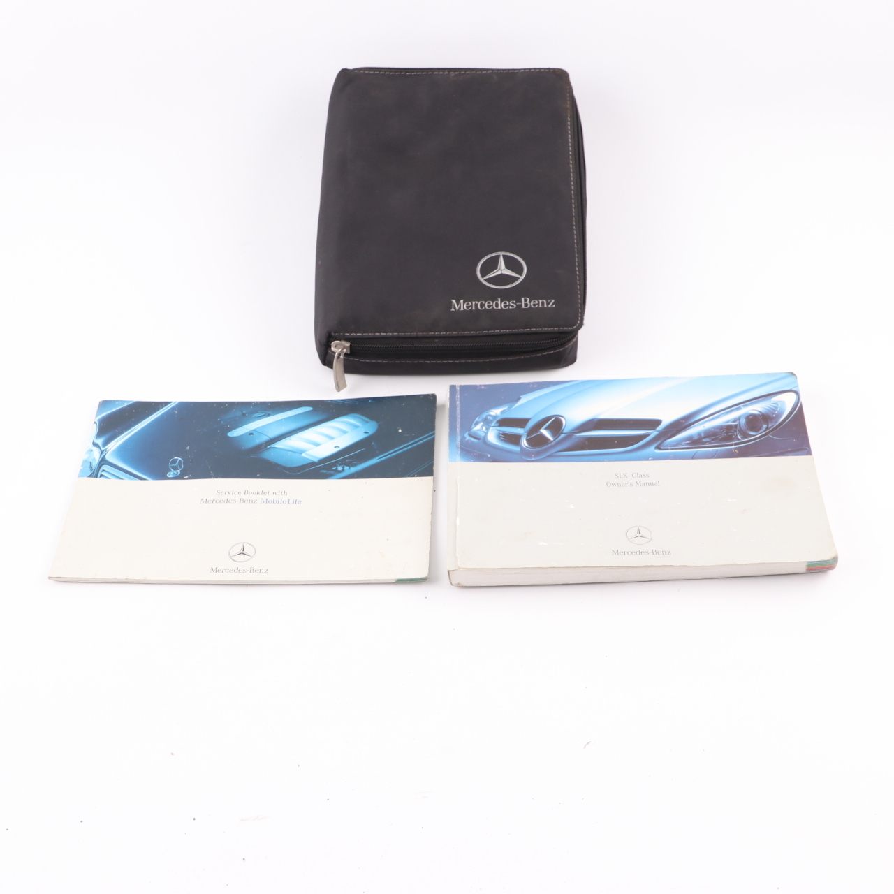 Mercedes SLK R171 Owner's Handbook Service Booklet Pouch Case Wallet Set