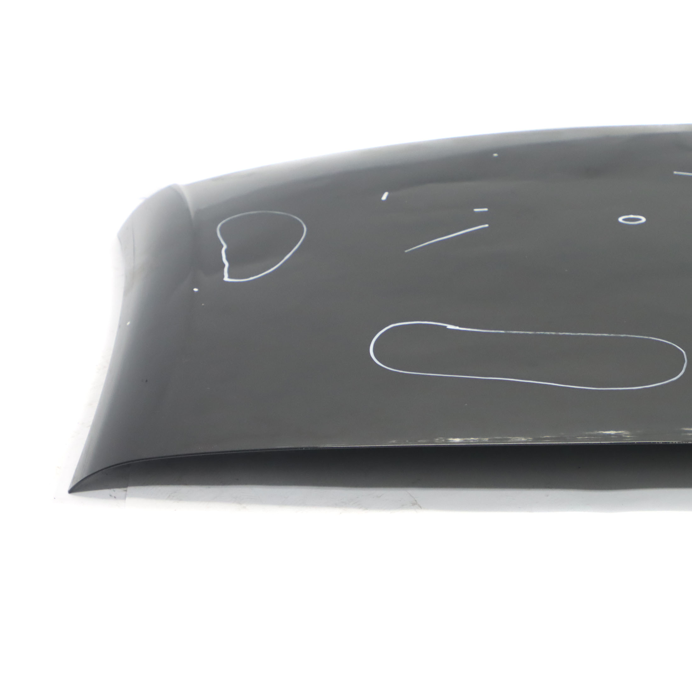 Mercedes SLK R171 Hardtop Folding Roof Shell Front Cover Obsidian Black - 197