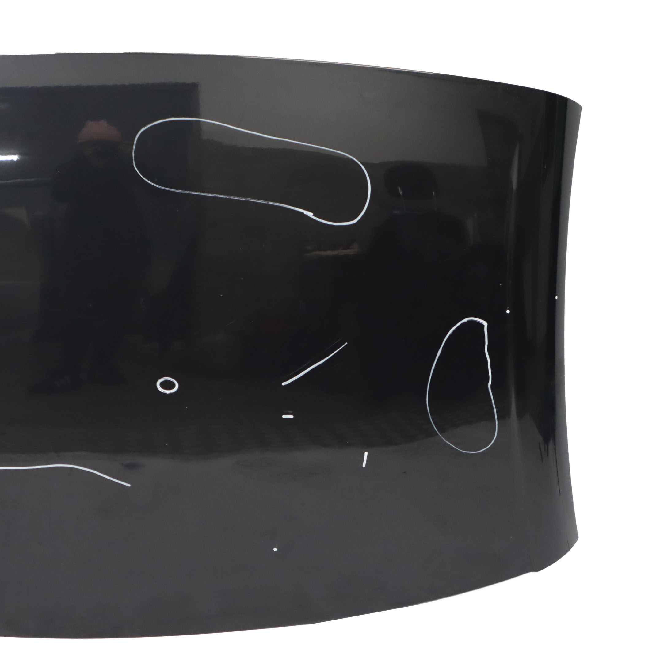 Mercedes SLK R171 Hardtop Folding Roof Shell Front Cover Obsidian Black - 197