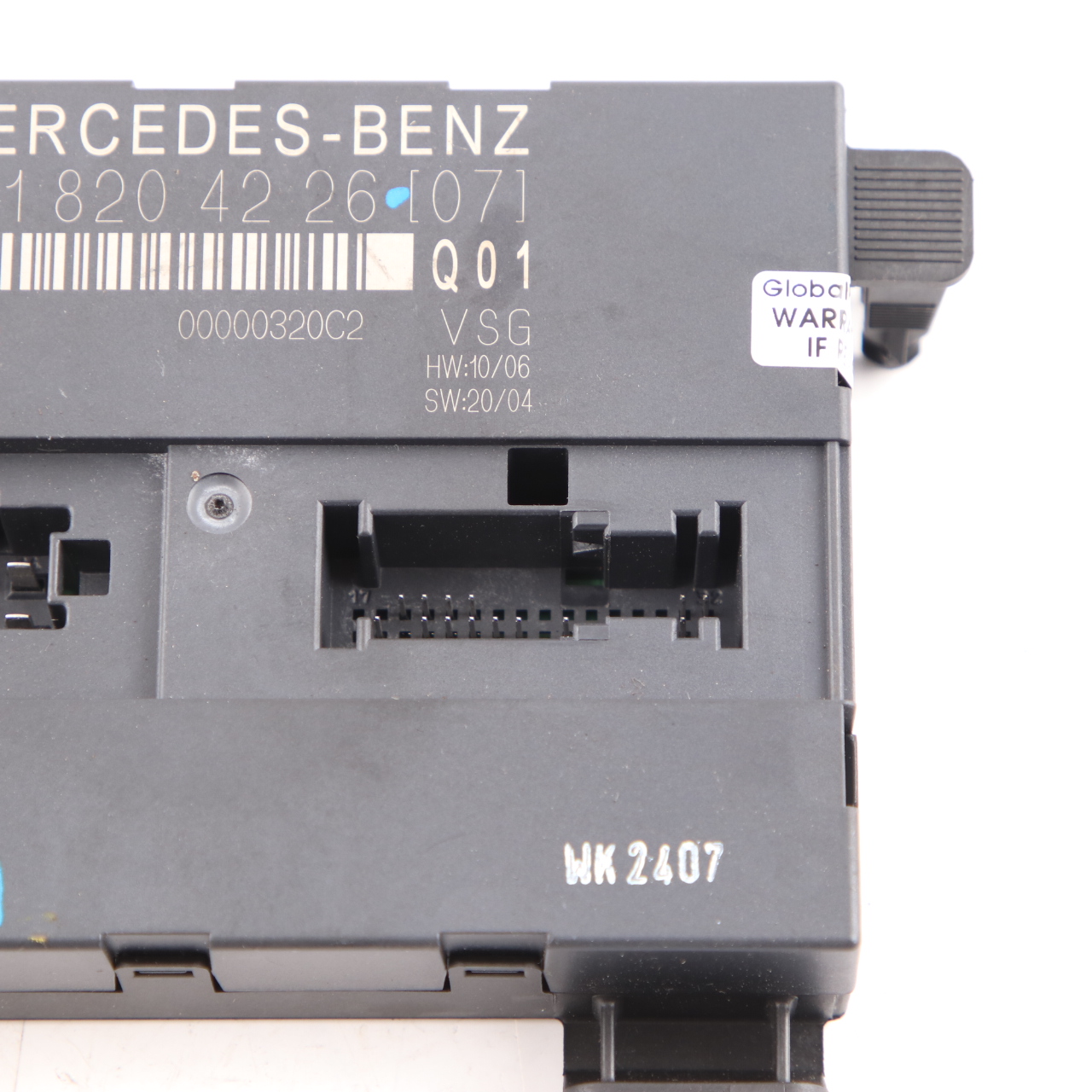 Mercedes R171 Convertible Roof Top Control Unit Module ECU A1718204226