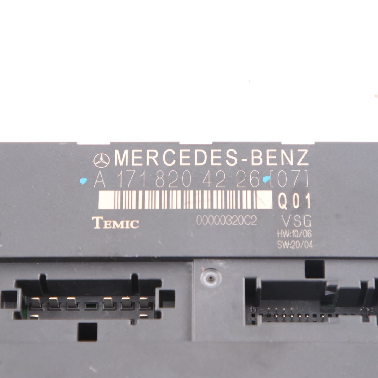 Mercedes R171 Convertible Roof Top Control Unit Module ECU A1718204226