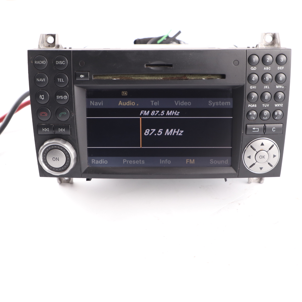 Radio Head Unit Mercedes SLK R171 CD Player Control Unit Module A1719000600