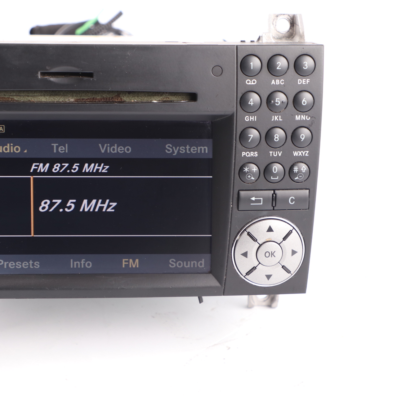 Radio Head Unit Mercedes SLK R171 CD Player Control Unit Module A1719000600