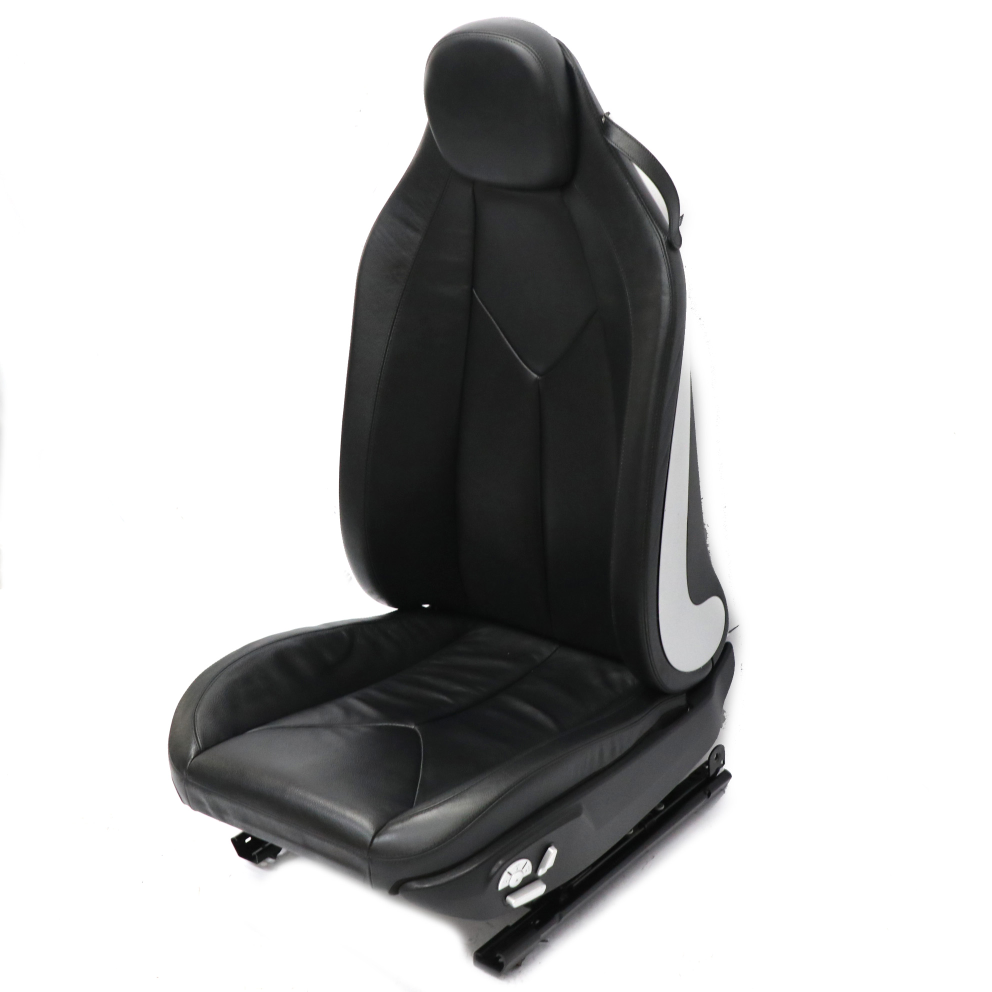 Front Seat Mercedes R171 Left N/S Heated Leather Semi-Aniline Black Memory