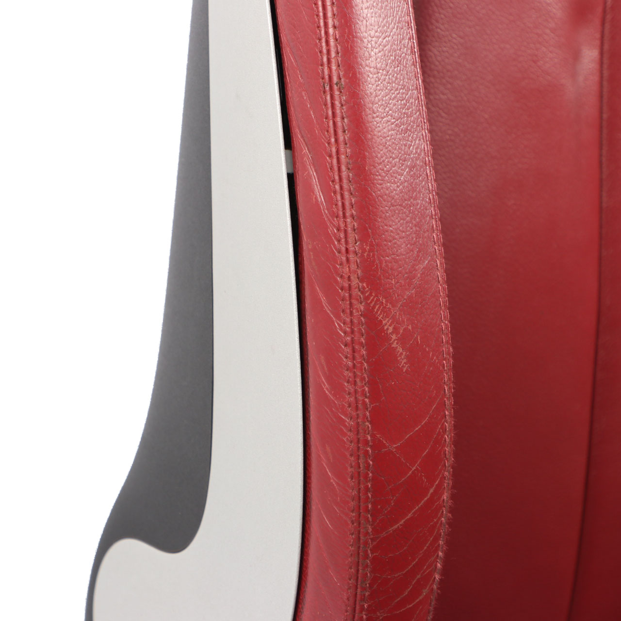 Front Seat Mercedes R171 Right O/S Heated Leather Nappa Semi-Aniline Red Memory