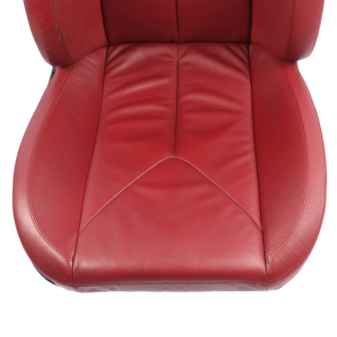 Front Seat Mercedes R171 Right O/S Heated Leather Nappa Semi-Aniline Red Memory