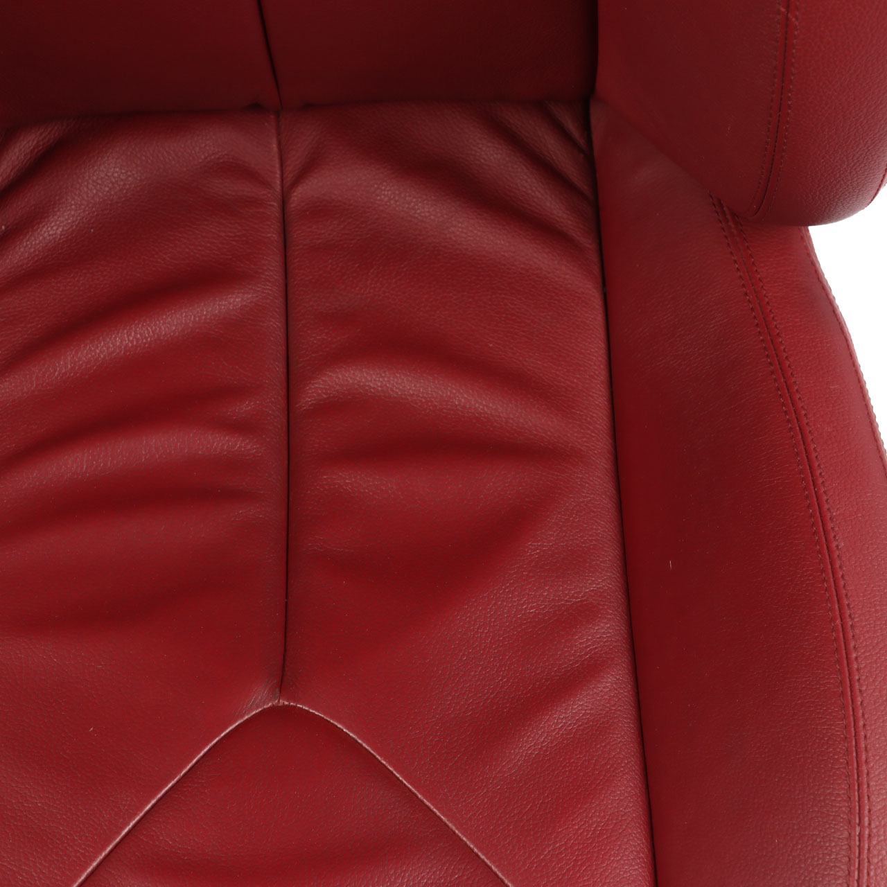 Front Seat Mercedes R171 Right O/S Heated Leather Nappa Semi-Aniline Red Memory